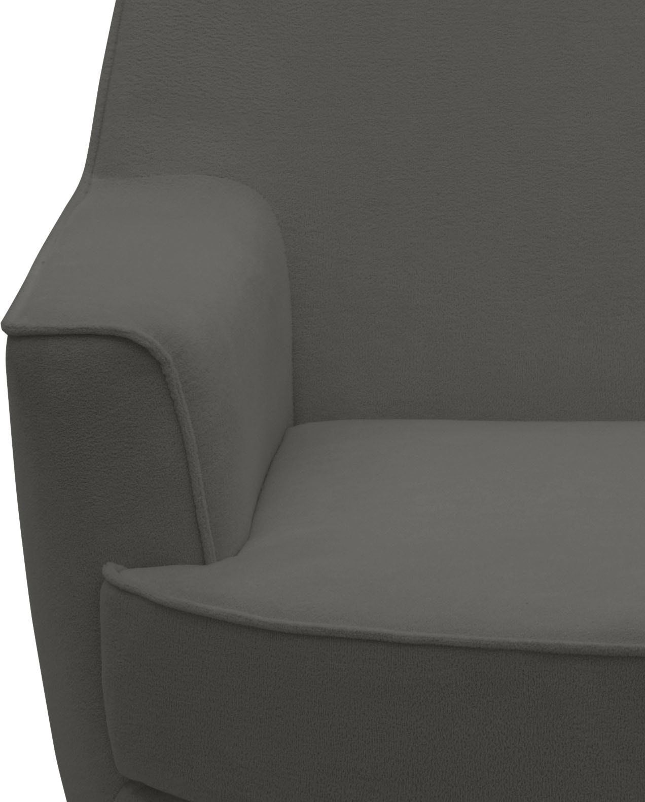 Home affaire Drehsessel »HETTY, Drehsessel mit Wippfunktion, Lese-Sessel in Cord und Microfaser« 1 Stk. tlg. mit Federkern, auch im Set mit passendem Hocker