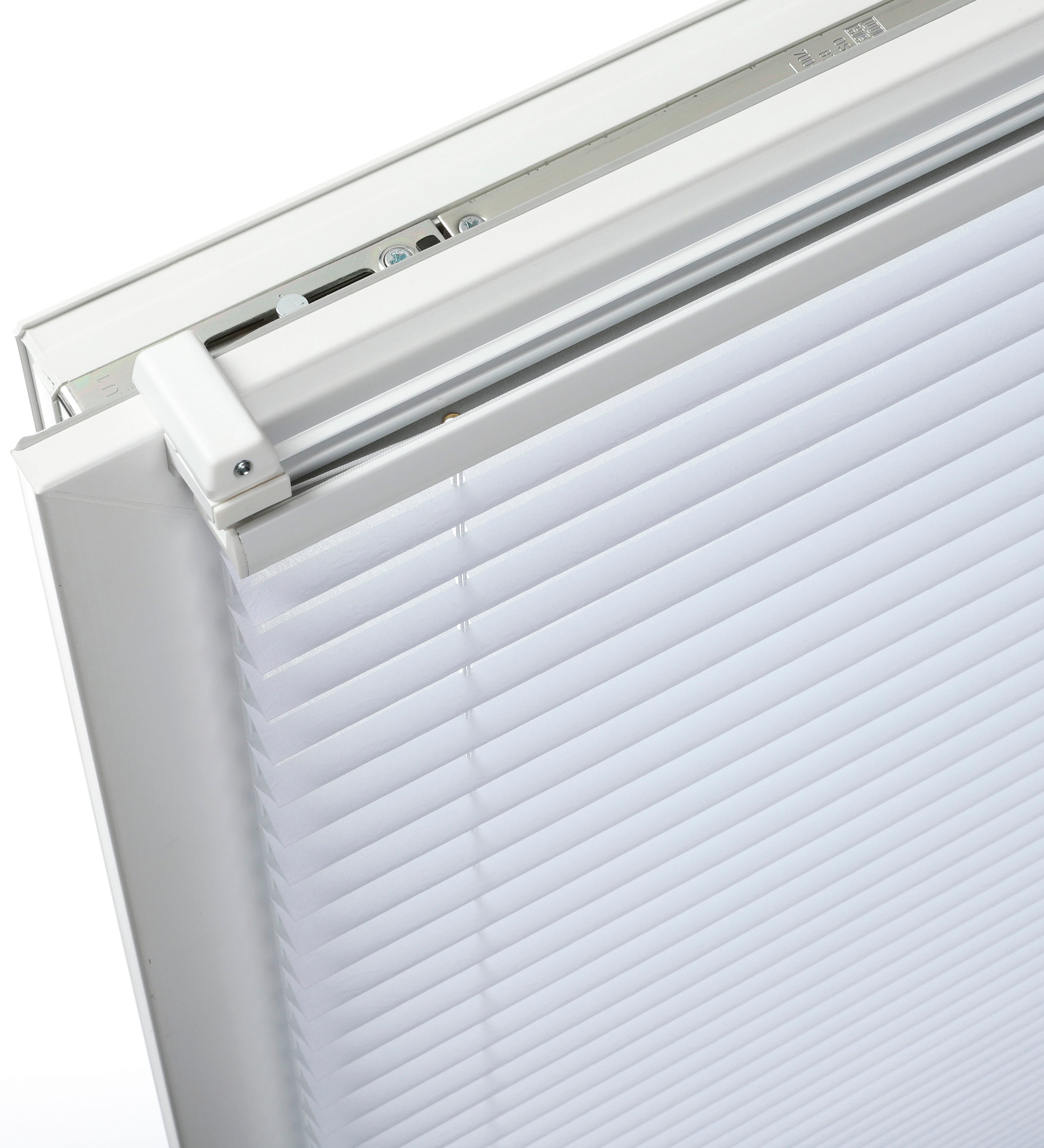 GARDINIA Plissee »Easyfix Thermo-Plissee mit 2 Bedienschienen Energiesparend«, verdunkelnd, energiesparend, ohne Bohren, verspannt, energiesparend, abdunkelnd mit Thermobeschichtung