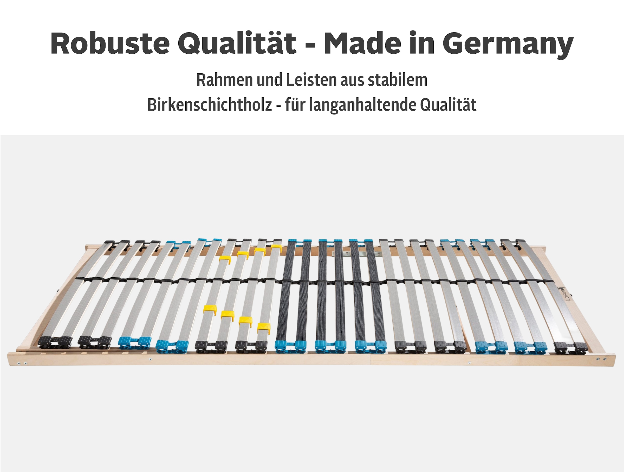 Älgdröm Lattenrost »Lattenrost Glomma NV, 90x200, 140x200 cm und weiteren Größen« Lattenrost für alle Matratzen, & Selbstmontage, langlebig, ergonomisch