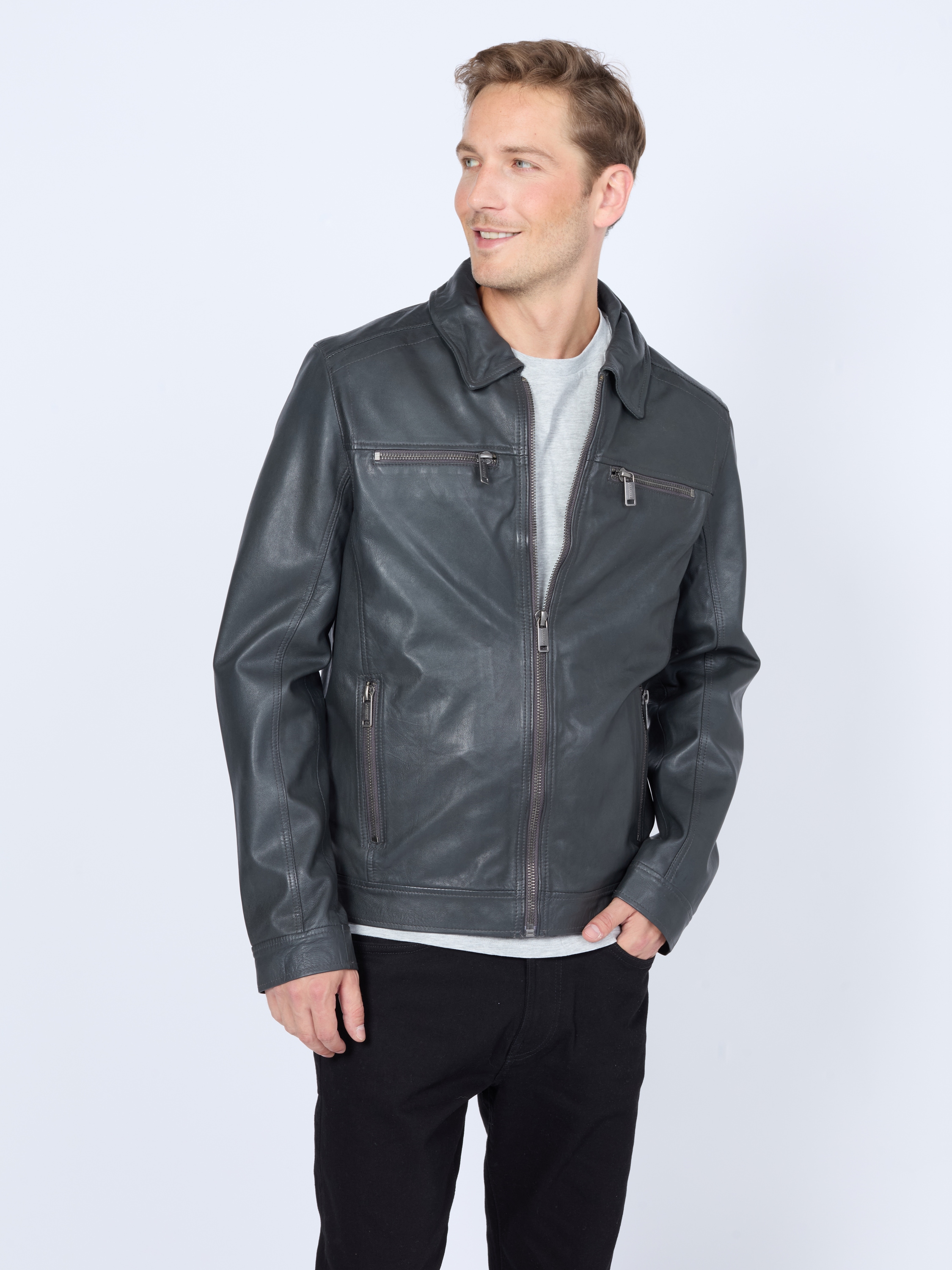 MUSTANG Lederjacke »Lederjacke 31021630«