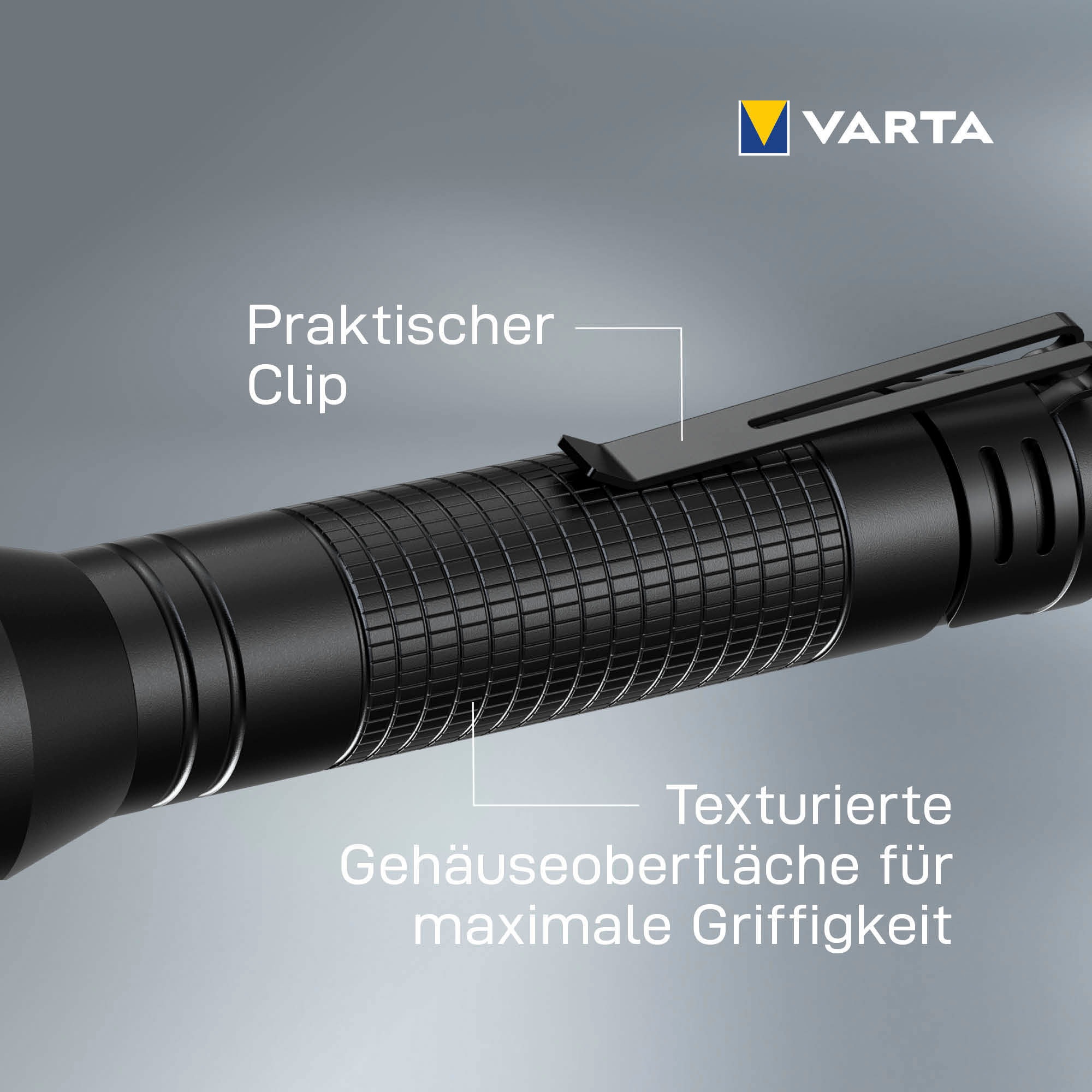 VARTA Taschenlampe »Aluminium Light F20 Pro«, (1 St.)