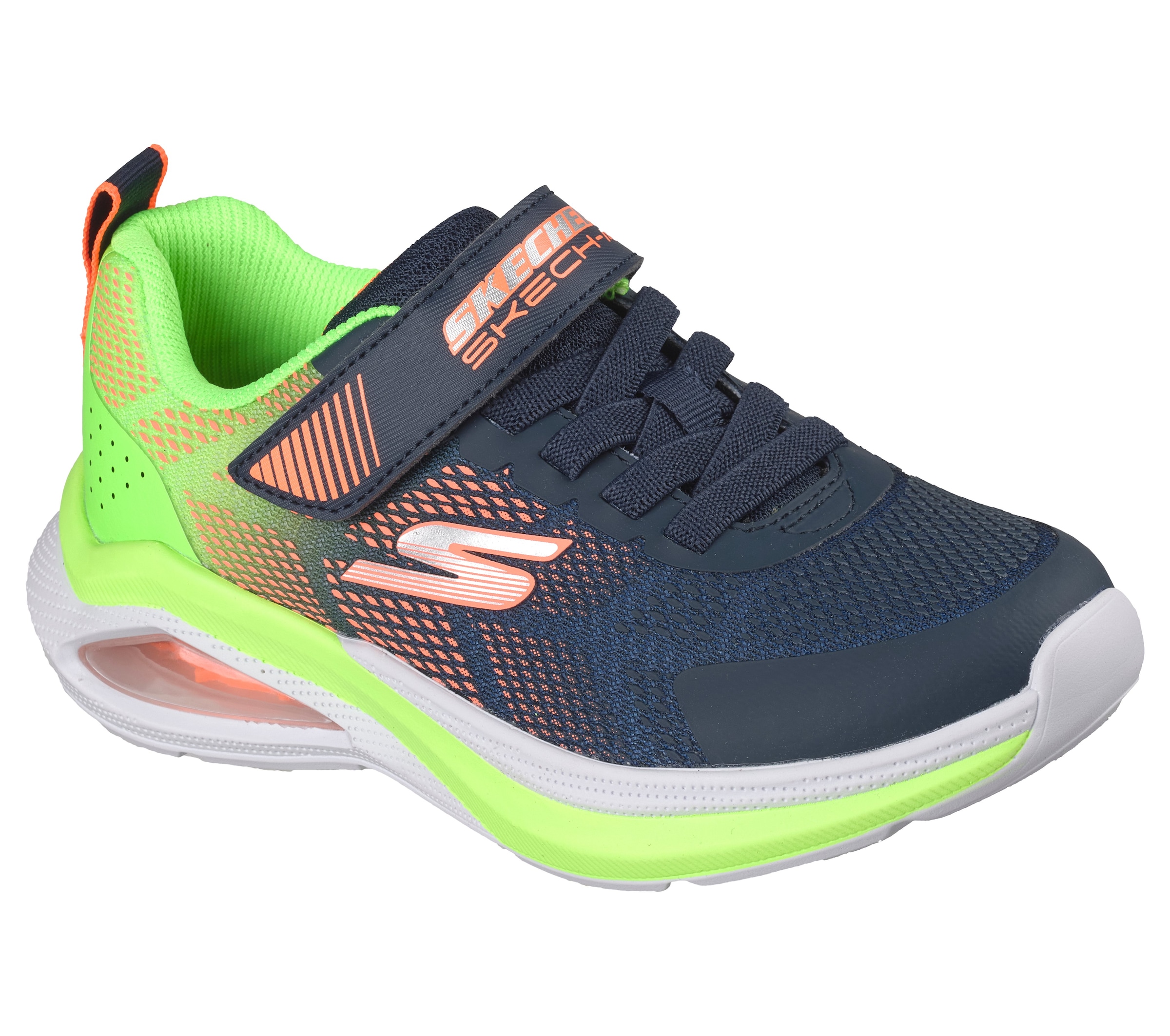 Skechers Sneaker »MICROSPEC MAX VELOCITY«  Klettschuh, Freizeitschuh, Grössenschablone zum Download
