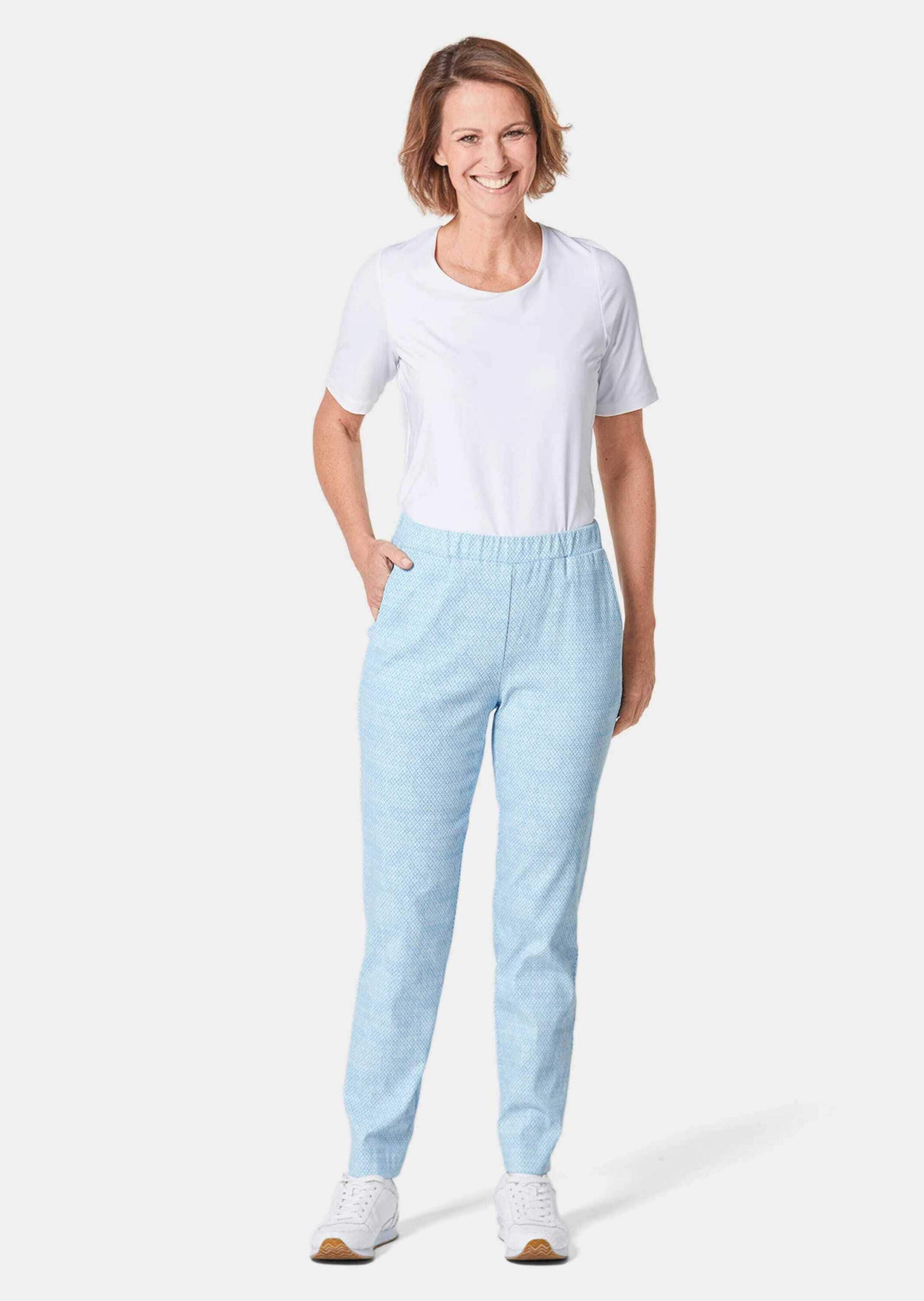 GOLDNER 2-in-1-Hose »Kurzgröße Druckhose Martha«