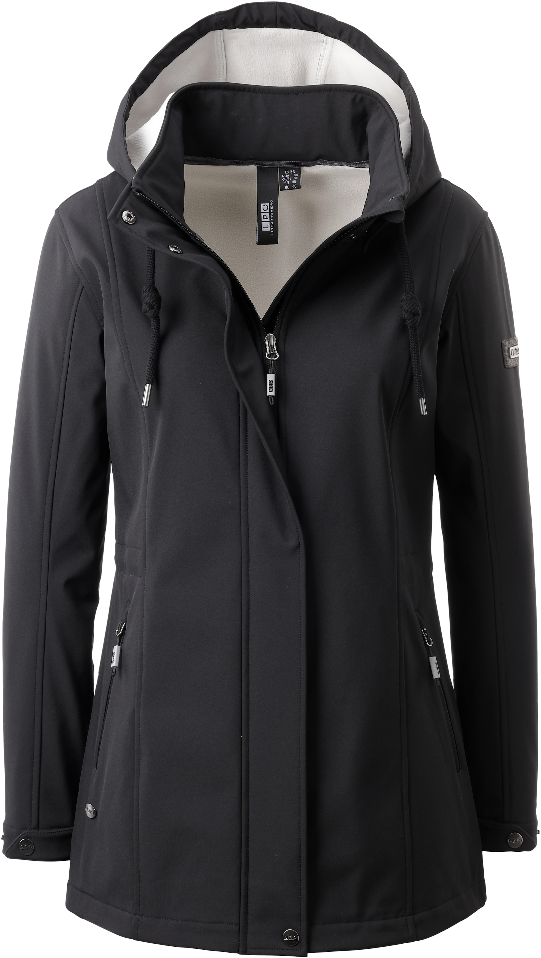 DEPROC Active Softshelljacke »WILKIE PEAK WOMEN«, mit abnehmbarer Kapuze