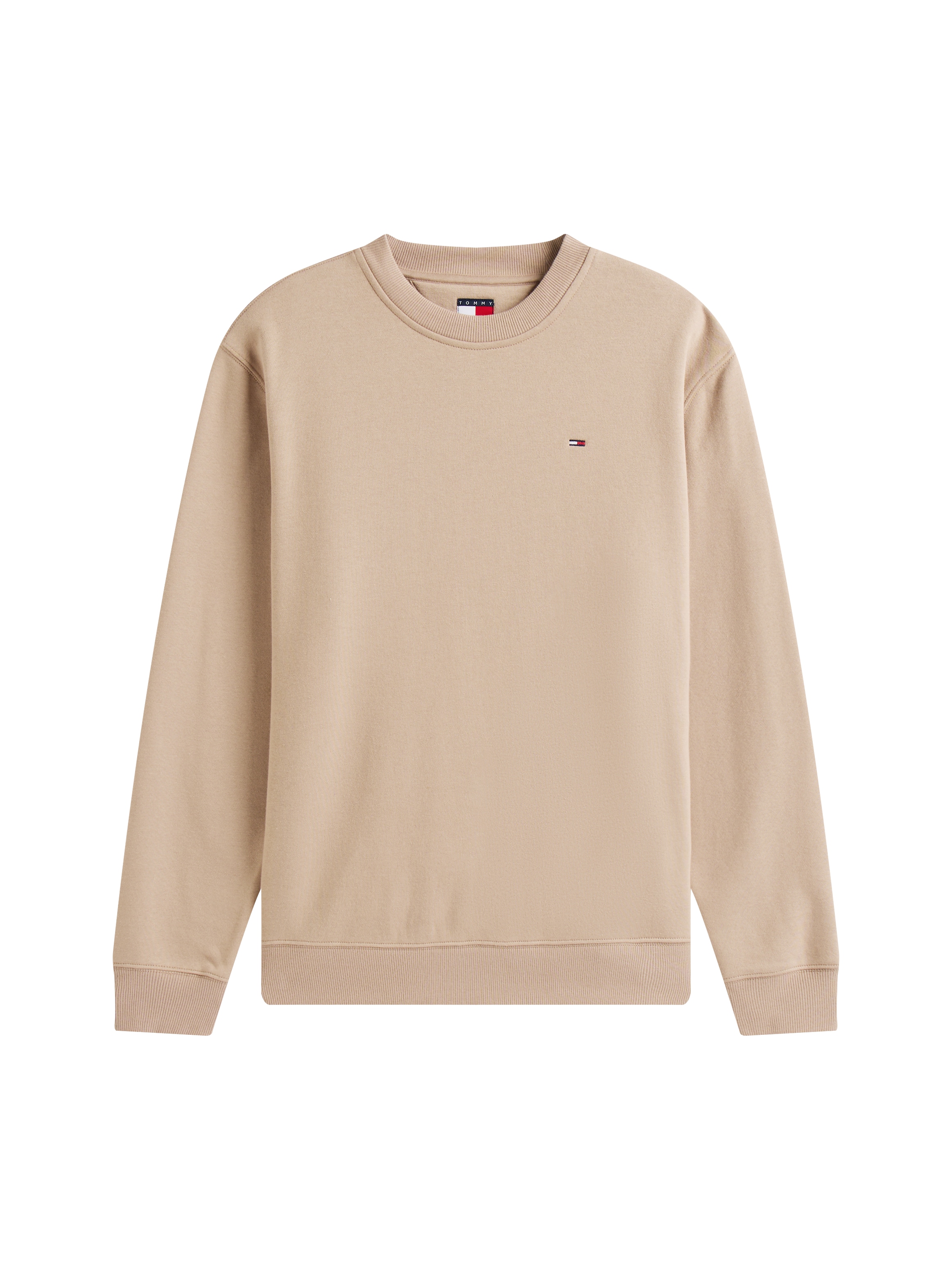 Tommy Jeans Sweatshirt »TJM REG S FLAG CREW« Mit besticktem Markenlogo auf Brusthöhe