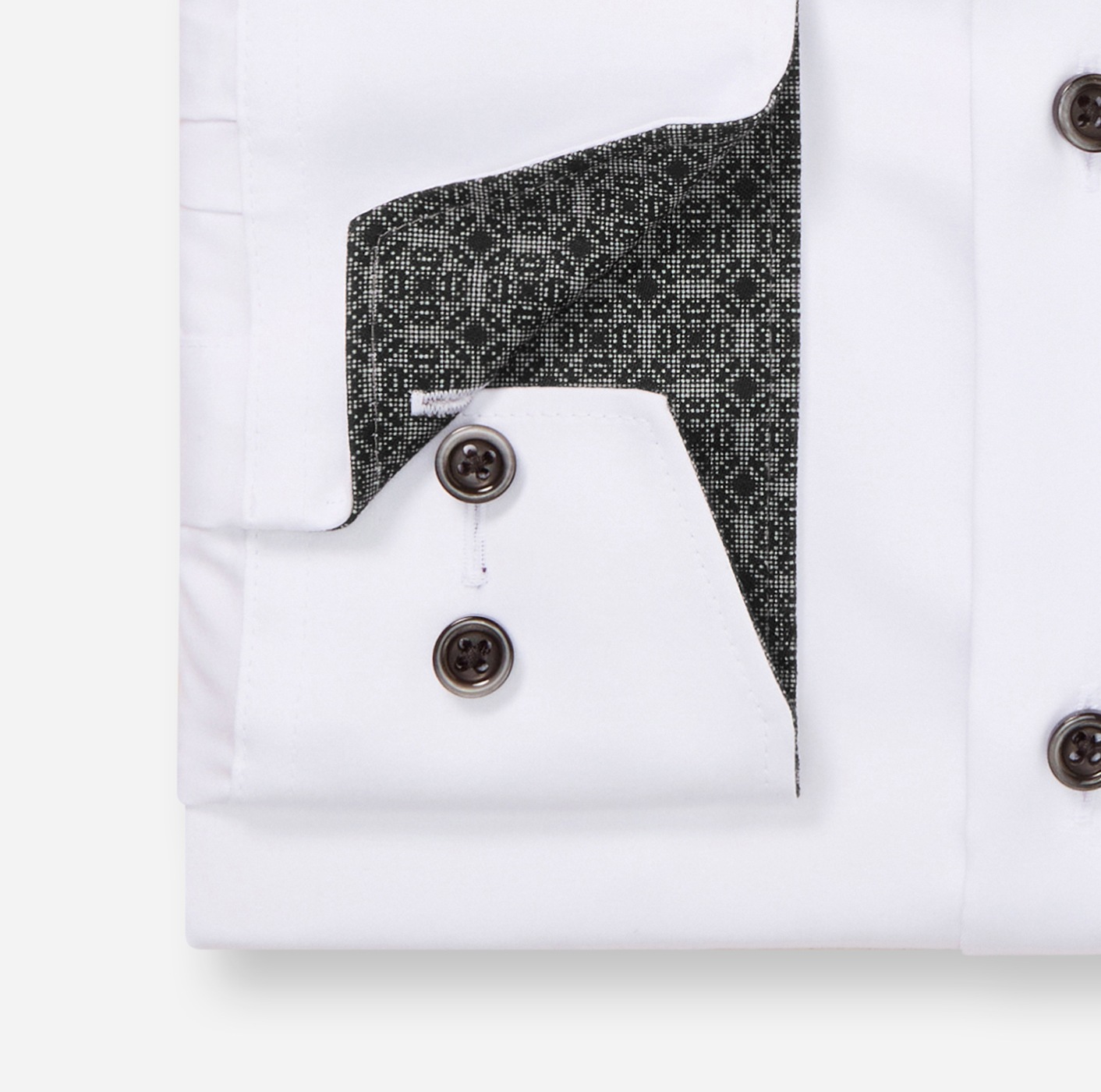 OLYMP Langarmhemd »Luxor modern fit« Global-Kentkragen, Businesshemd, modern fit