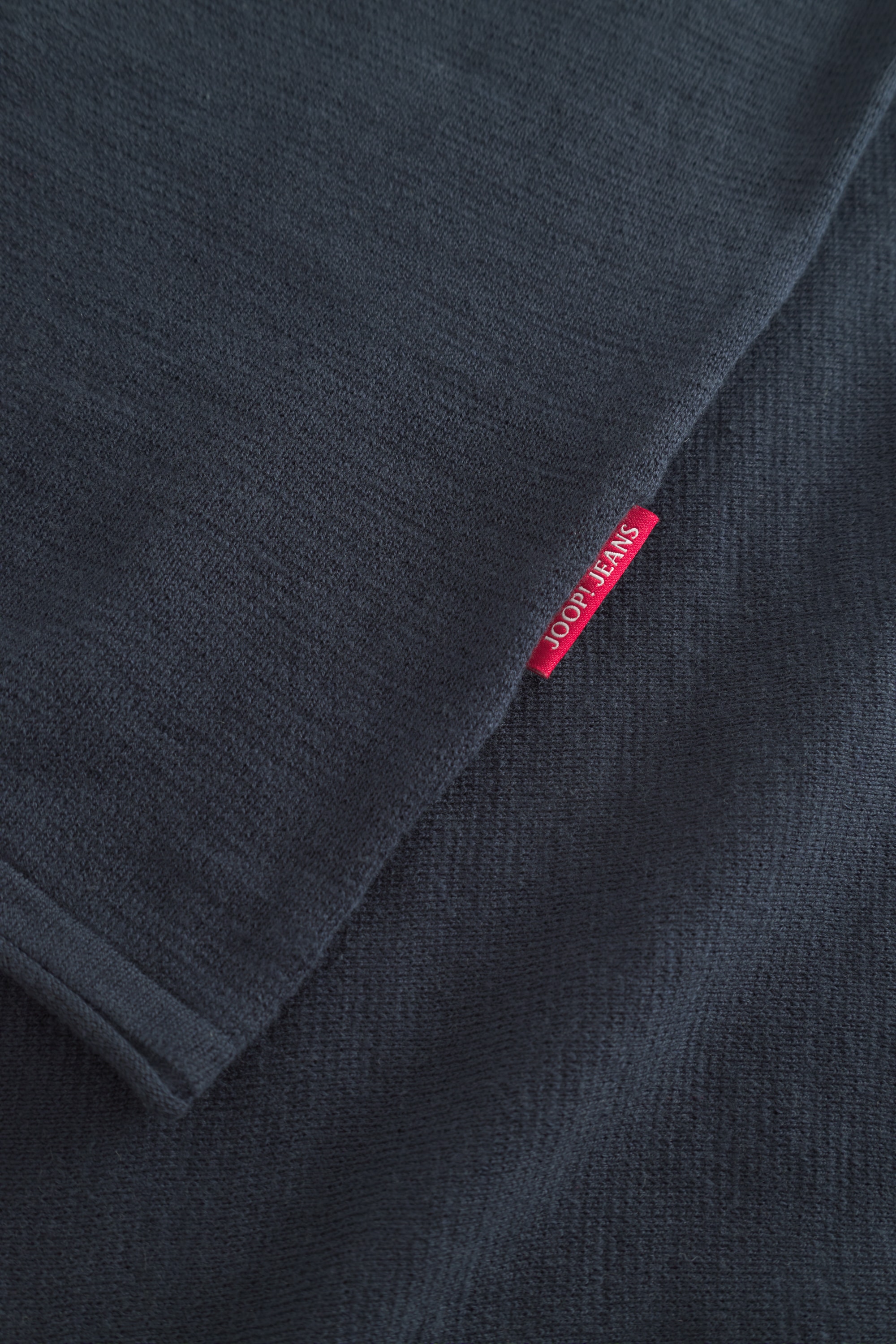 Joop Jeans Rundhalspullover »Barios«, mit Strukturmuster