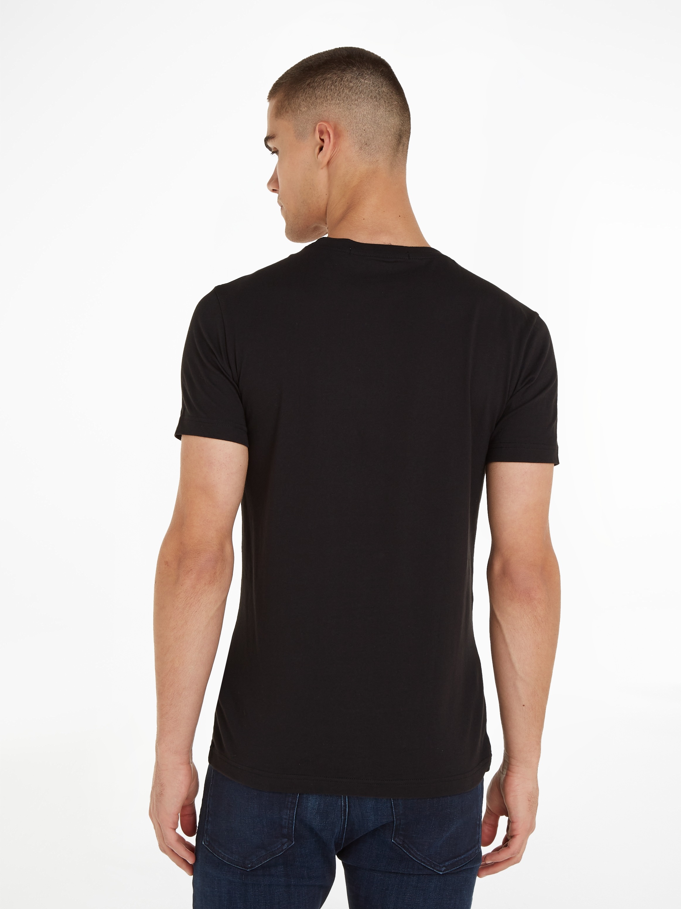 Calvin Klein Jeans T-Shirt »CORE INSTITUTIONAL LOGO SLIM TEE«, mit logo-Schriftzug