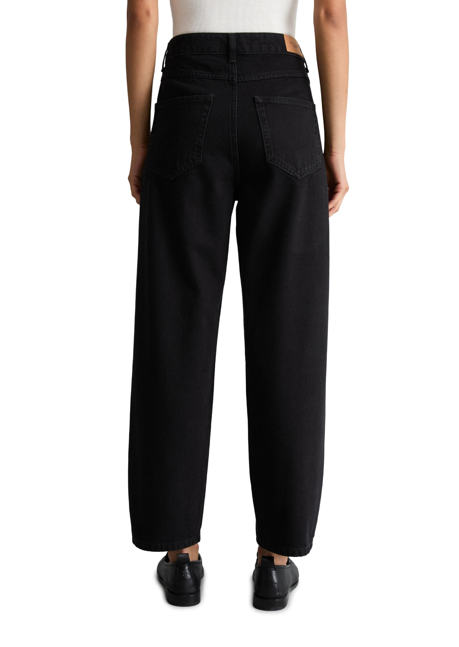 Marc O'Polo DENIM High-waist-Jeans aus Baumwoll-Denim