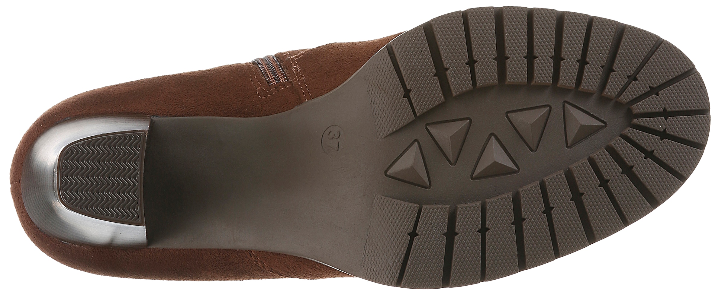 Aniston SHOES Stiefelette  Ankleboots mit seitlichem Stretcheinsatz