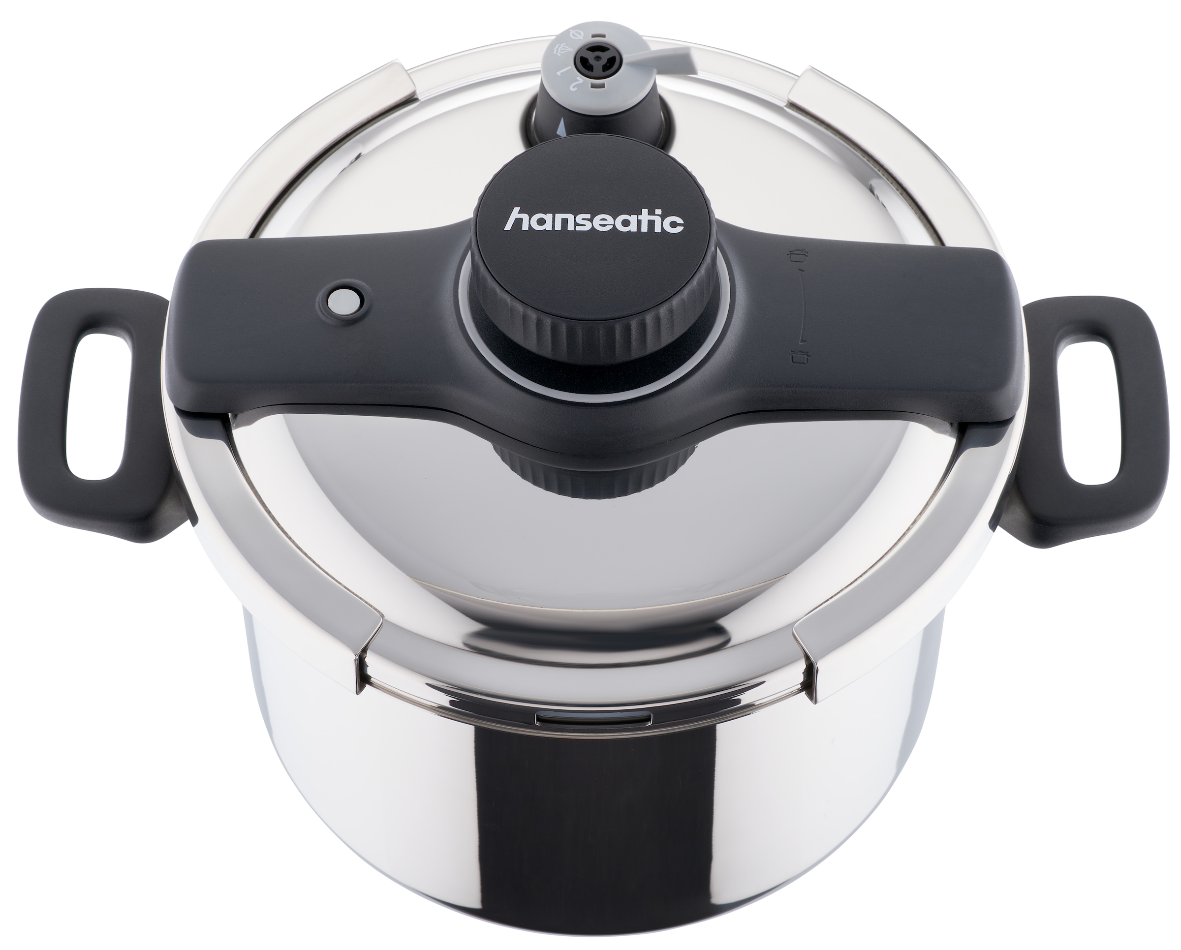 Hanseatic Schnellkochtopf »hanseatic« 4 Stk. tlg. Edelstahl 18/10