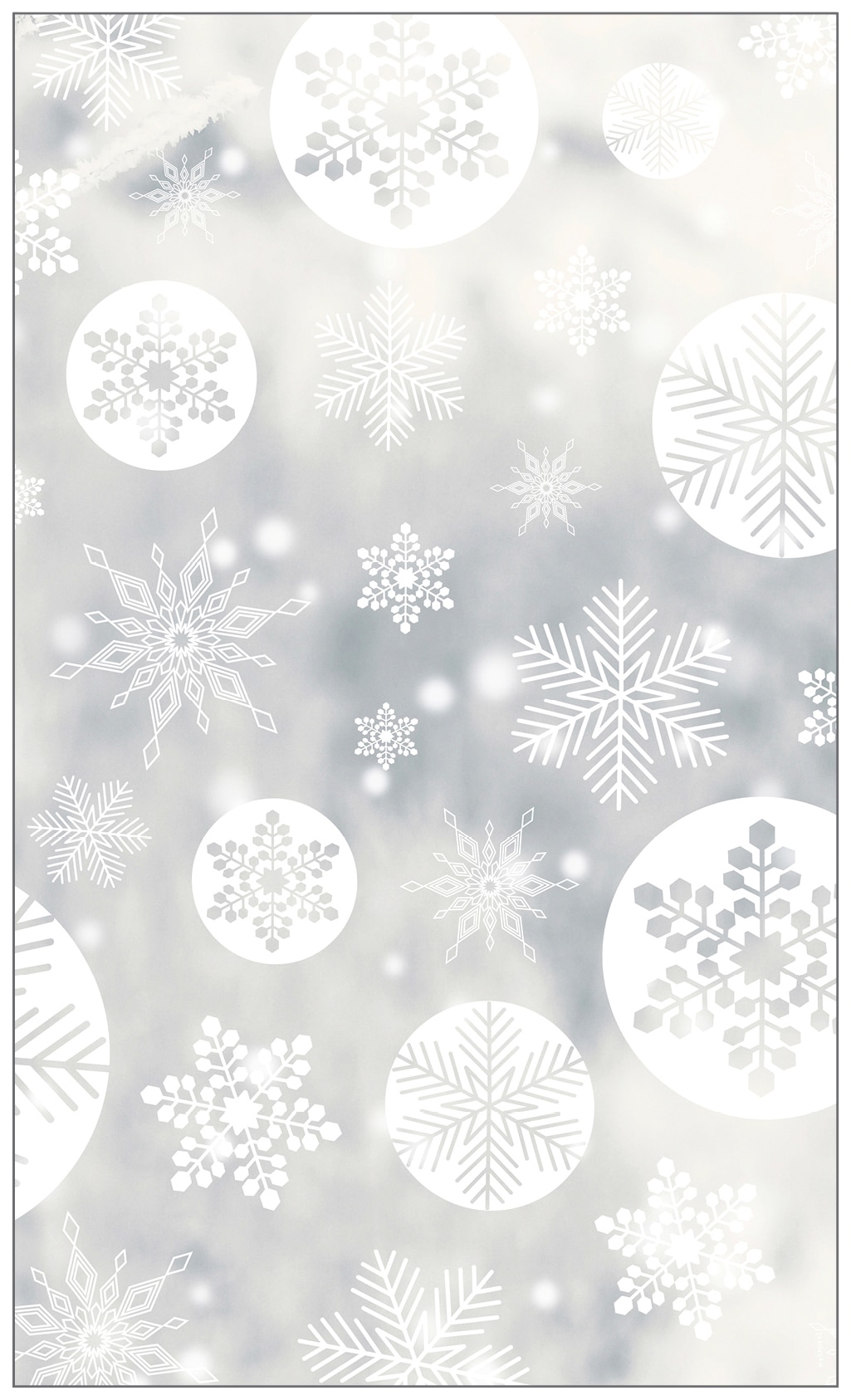 MySpotti Fensterfolie »Look Snowy white«, halbtransparent