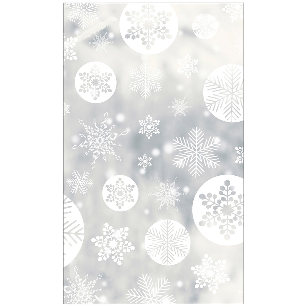MySpotti Fensterfolie »Look Snowy white«, halbtransparent, glattstatisch haftend