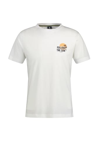 T-Shirt »LERROS T-Shirt *Follow the sun*«