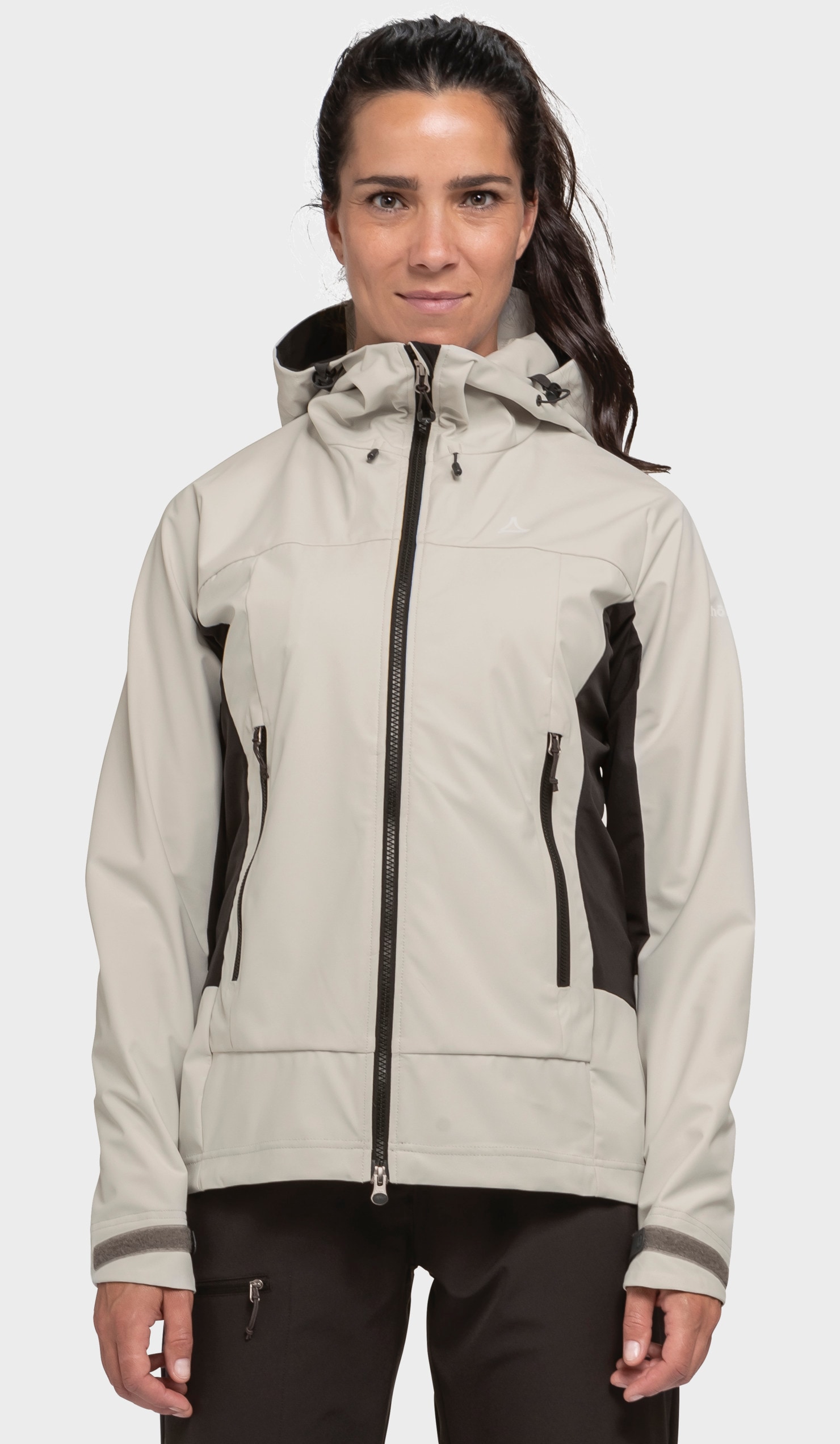 Schöffel Outdoorjacke »Softshell Jk Style Blaueis WMS« mit Kapuze