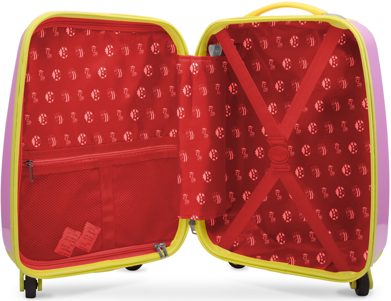 Hauptstadtkoffer Kinderkoffer »For Kids, Monster« 24 l 4 Rollen Kinderreisegepäck Handgepäck-Koffer Kinder-Trolley