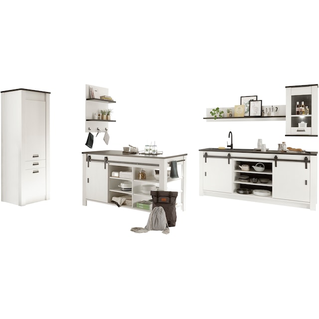 Home affaire Küche »Sherwood«, Breite 280 cm, ohne E-Geräte kaufen bei OTTO
