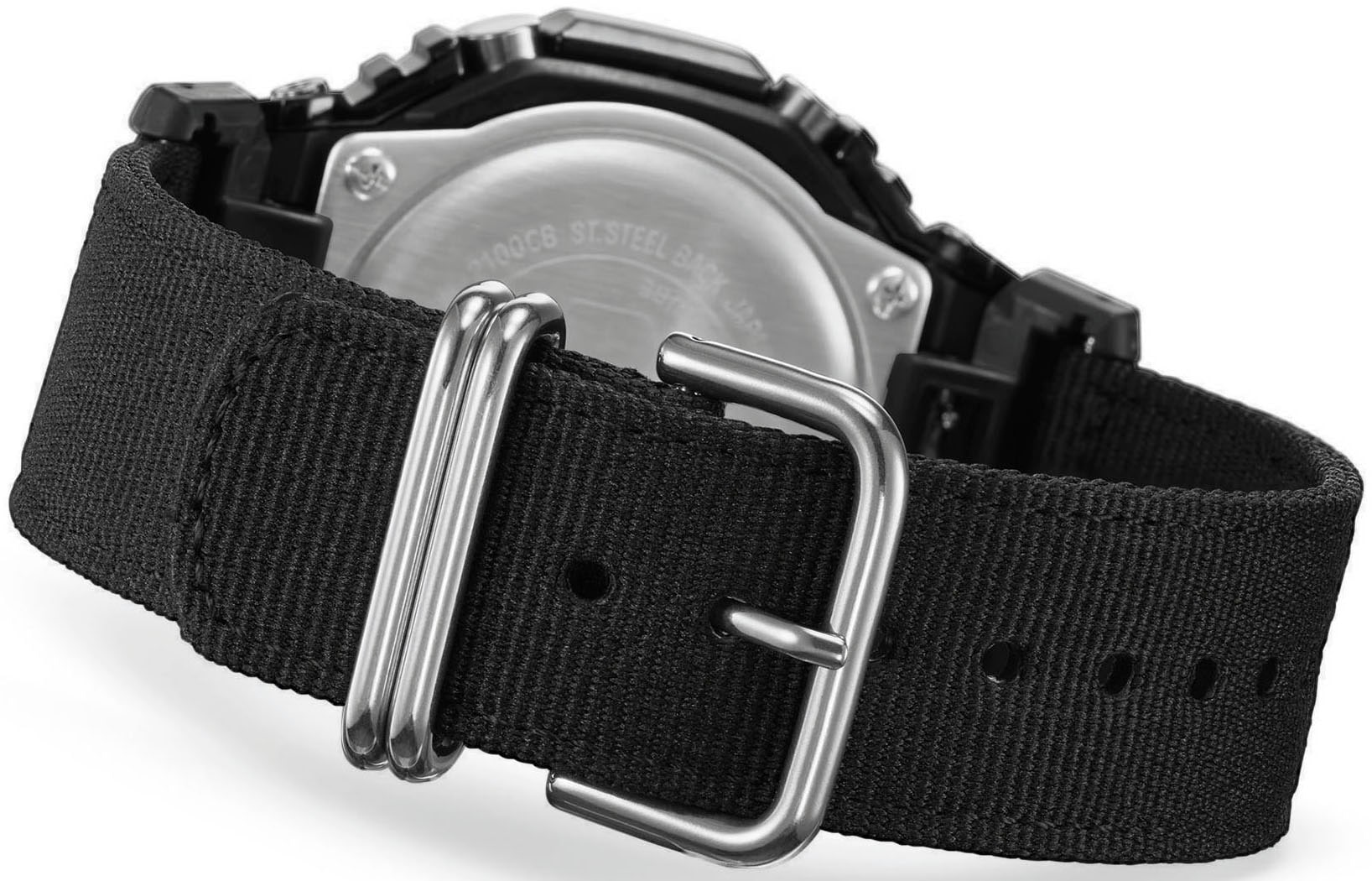 CASIO G-SHOCK Chronograph, Quarzuhr,Armbanduhr,Herrenuhr,digital, bis 20bar wasserd.Textilarmband