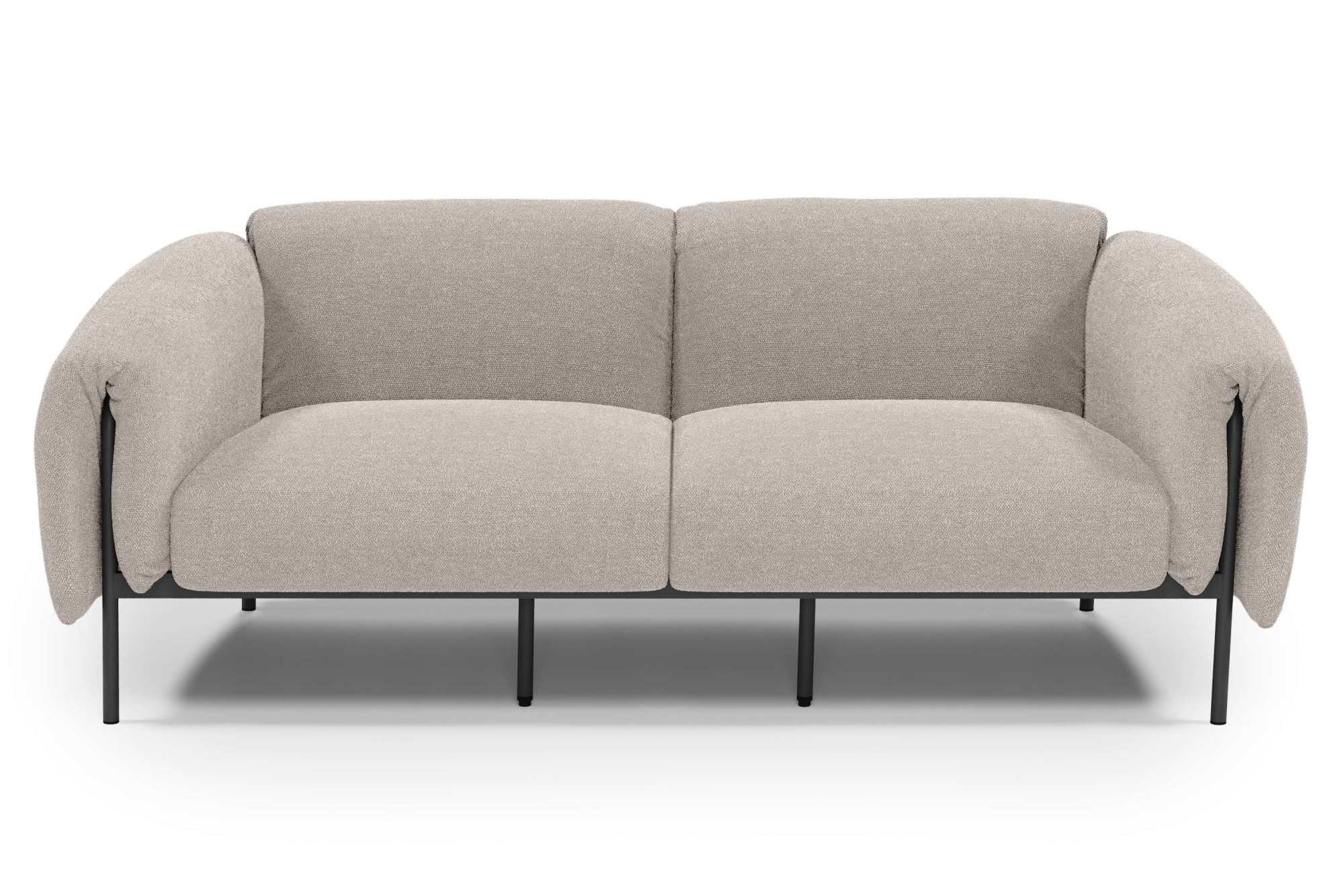 andas 2-Sitzer »Lumi«, Outdoor Gartensofa, wetterfeste Materialien, Breite 186 cm