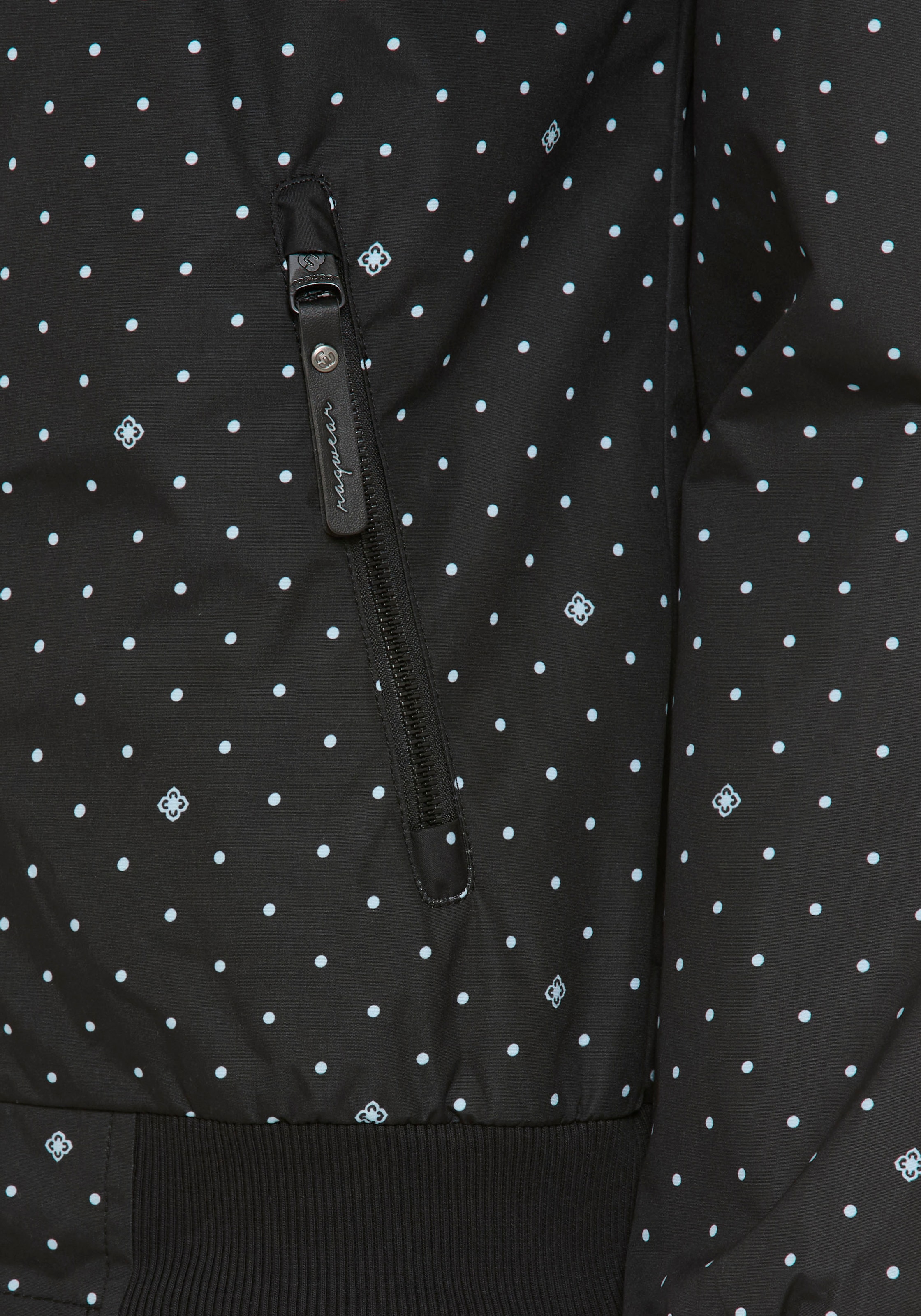 Ragwear Outdoorjacke »NUGGIE DOTS O« mit Kapuze