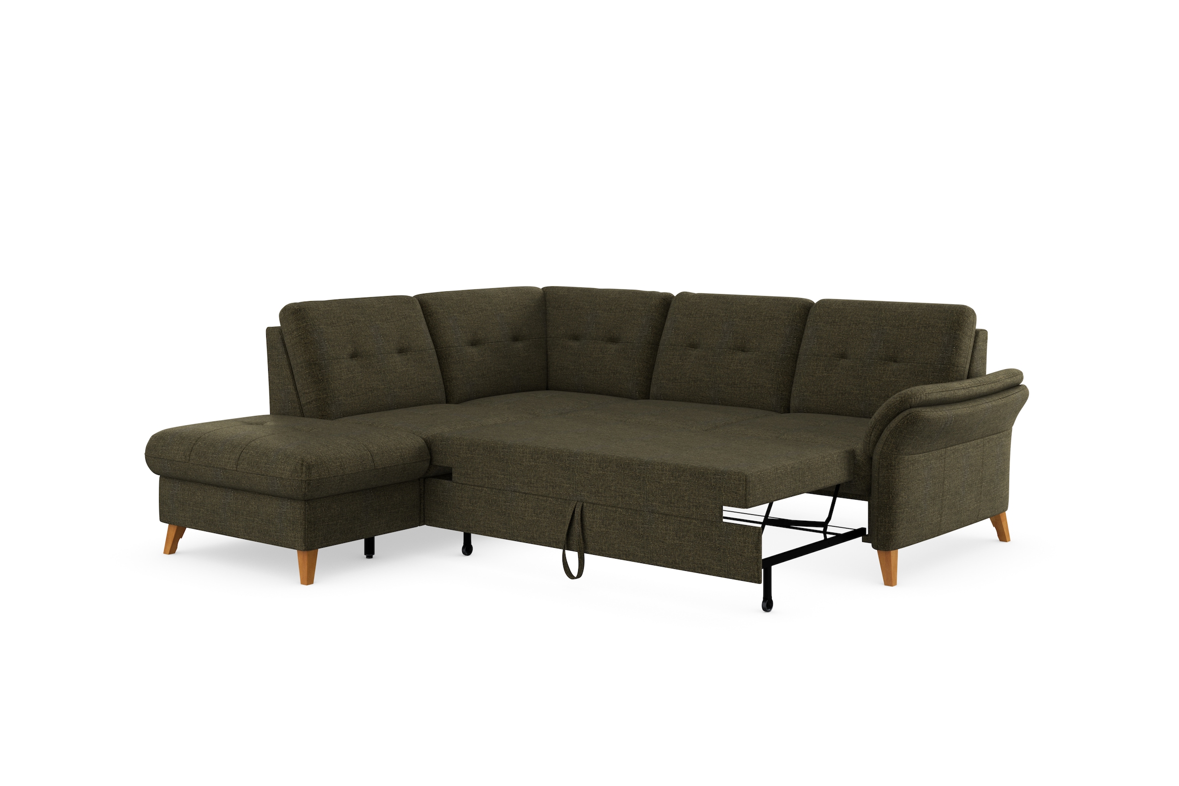sit&more Ecksofa »Göteborg«, inkl. Sitztiefenverstellung, wahlweise mit Bettfunktion & Bettkasten