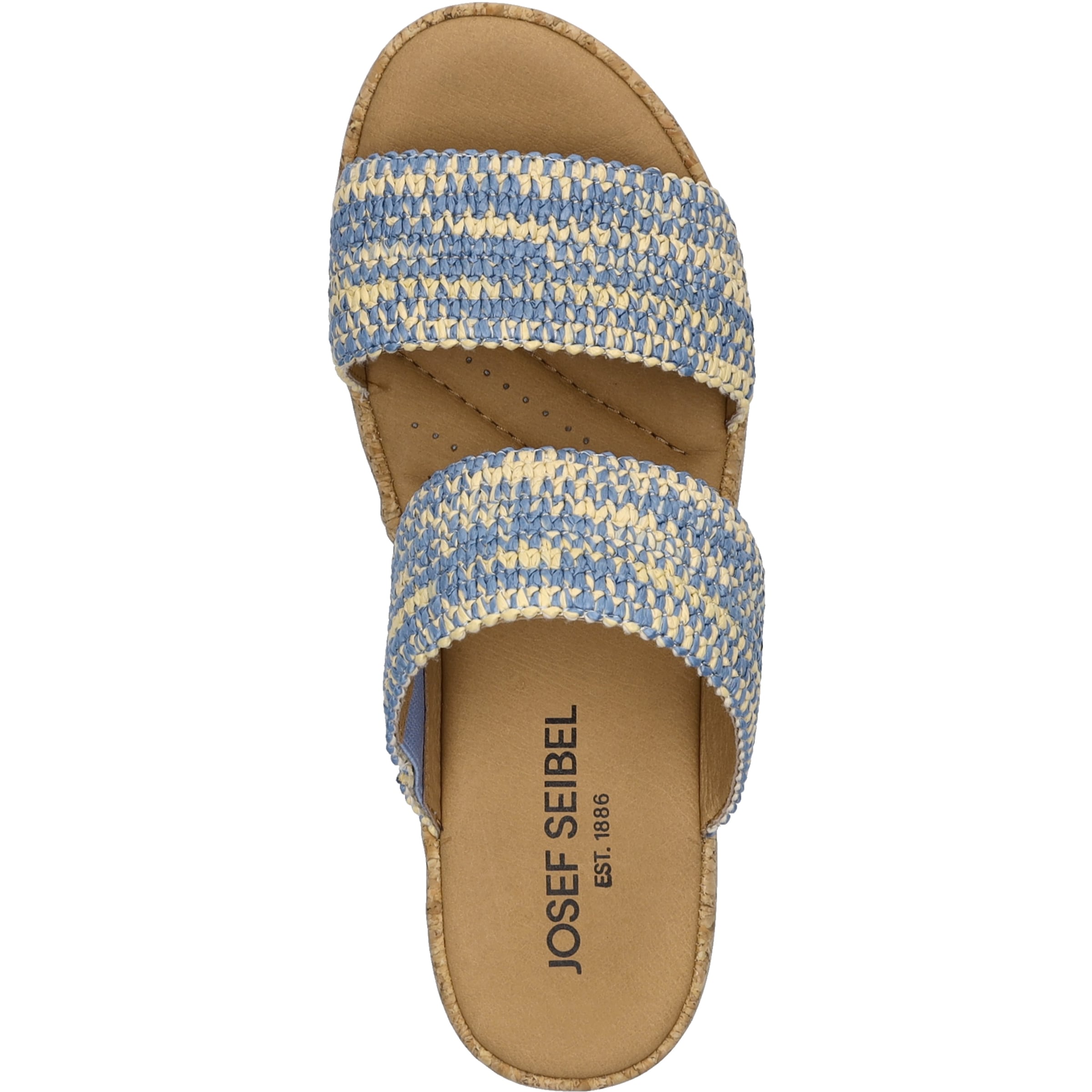 Josef Seibel Slipper »Evita 02, slate blue-multi«