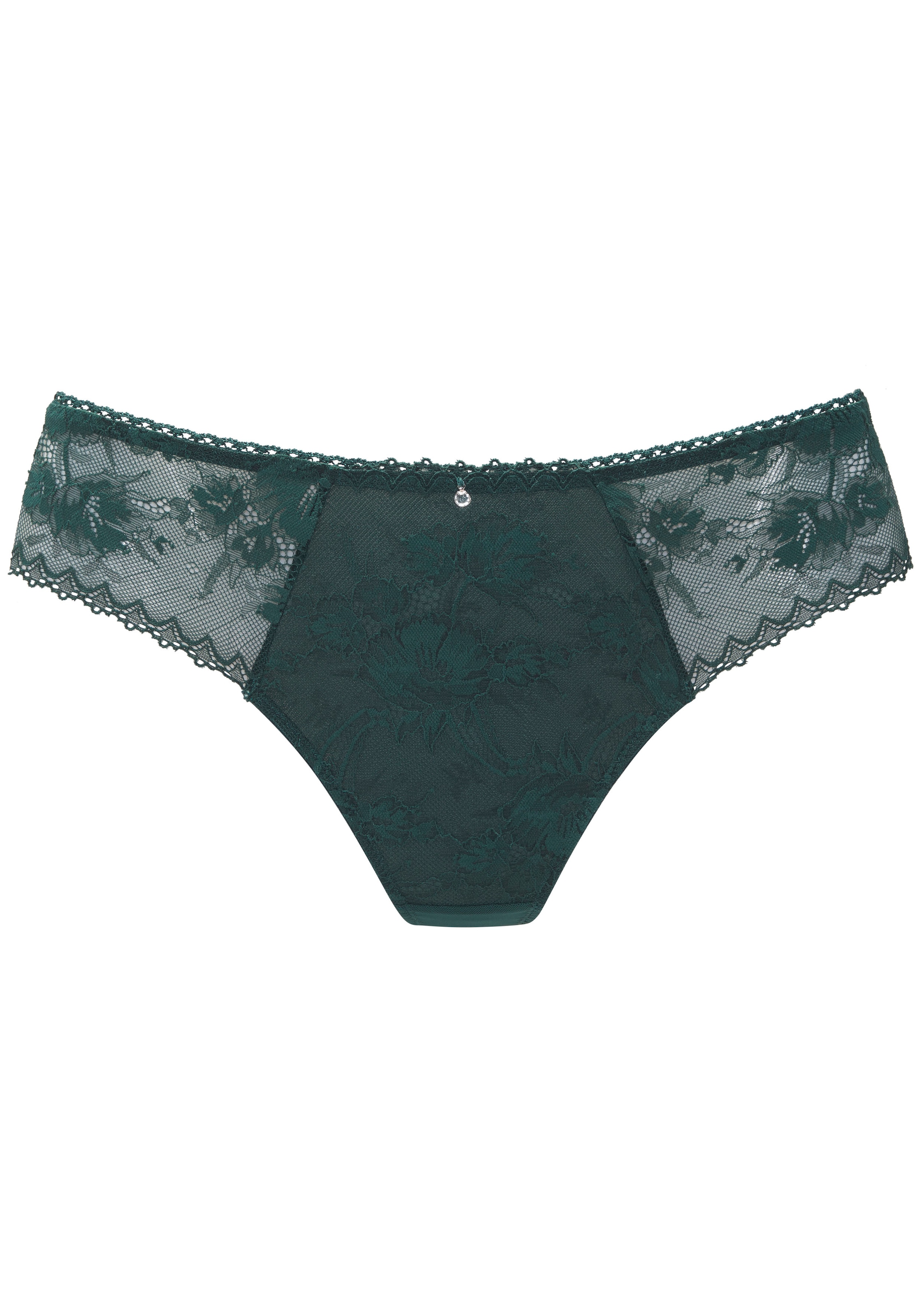 LASCANA String, rundherum aus floraler, dezent transparenter Spitze