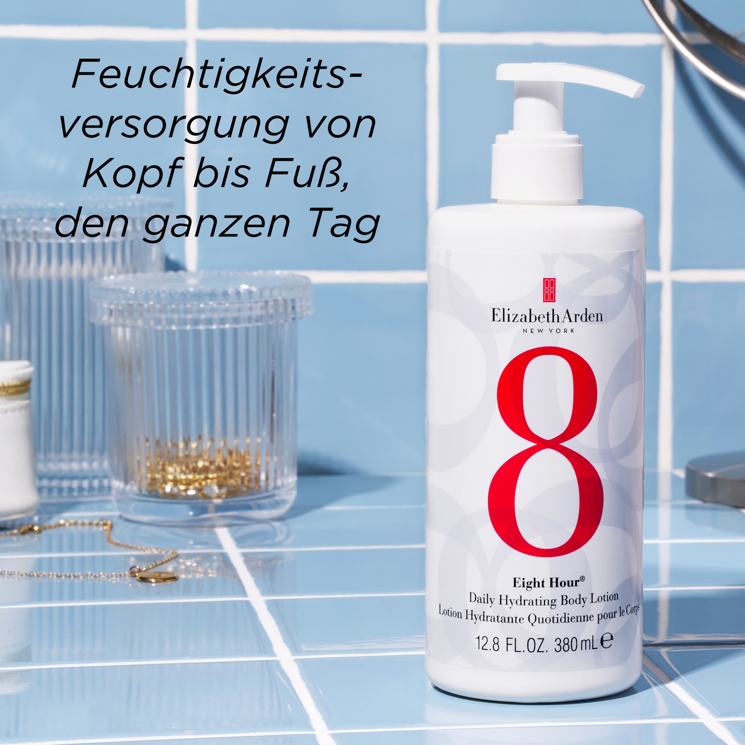 Elizabeth Arden Bodylotion »EIGHT HOUR CREAM DAILY HYDRATING BODY LOTION« für den ganzen Körper, mit lang anhaltender Feuchtigkeitsversorgung