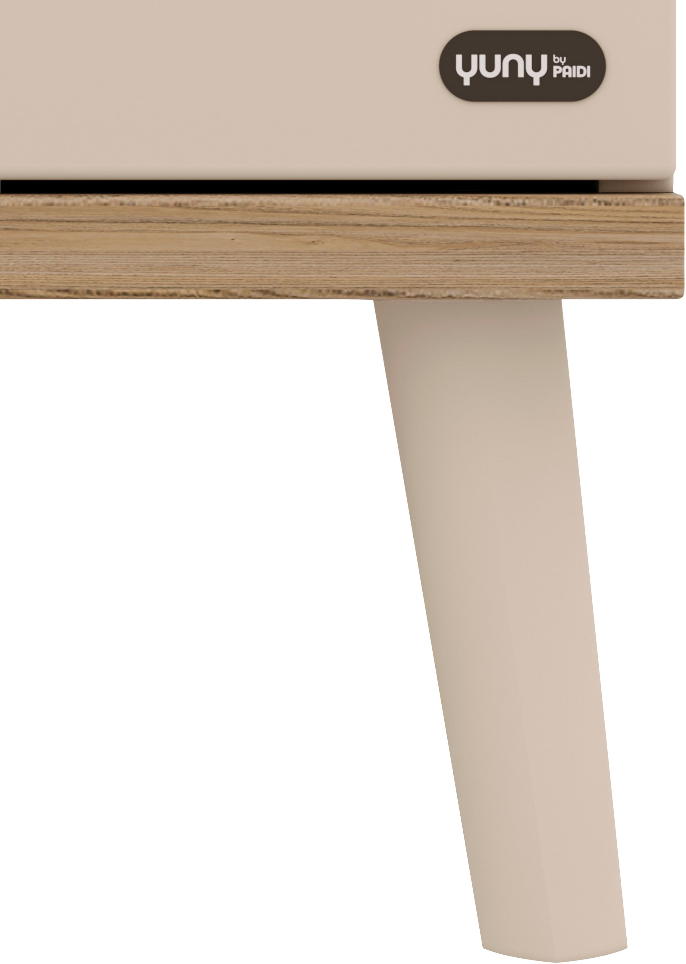 YUNY by PAIDI Nachtkommode »HAZEL in Beige, Schublade mit Soft-Close, verschiedene Ausführungen« moderner und langlebiger Nachttisch aus Holz, geprüfte Qualität