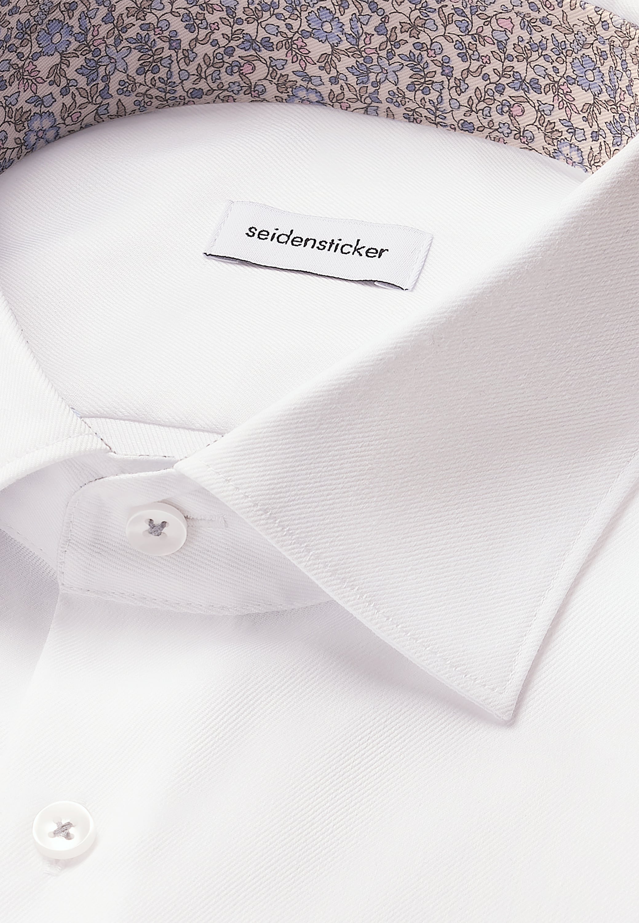 seidensticker Businesshemd »Schwarze Rose« Slim 1/1 Kentkragen Uni