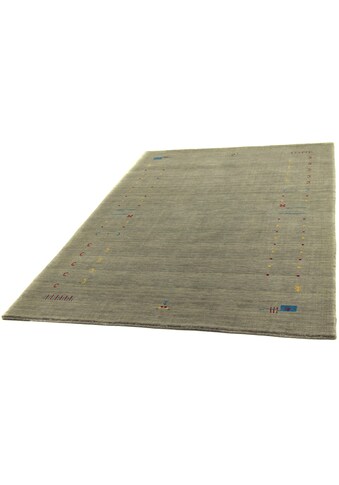 morgenland Wollteppich »Gabbeh Teppich handgewebt silber«, rechteckig, 15 mm Höhe kaufen