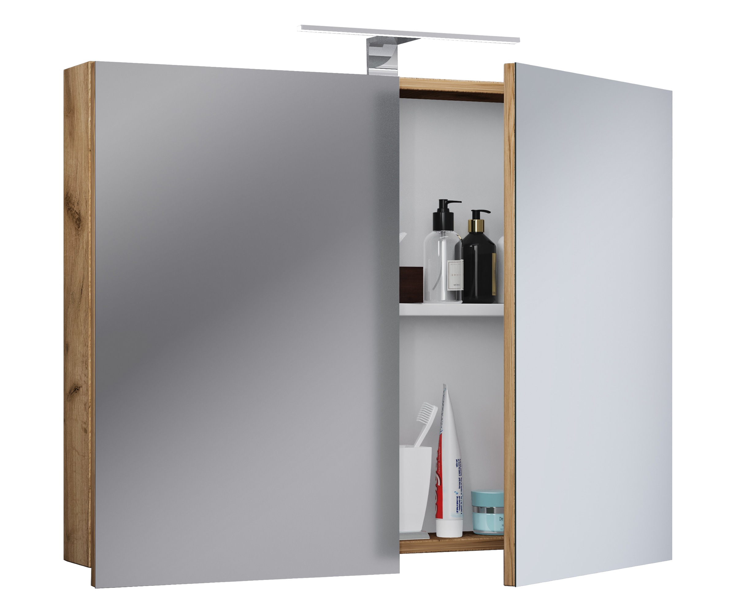 VCM Badspiegel »Spiegelschrank Spiegel Badezimmer Badinos 60x80 cm«