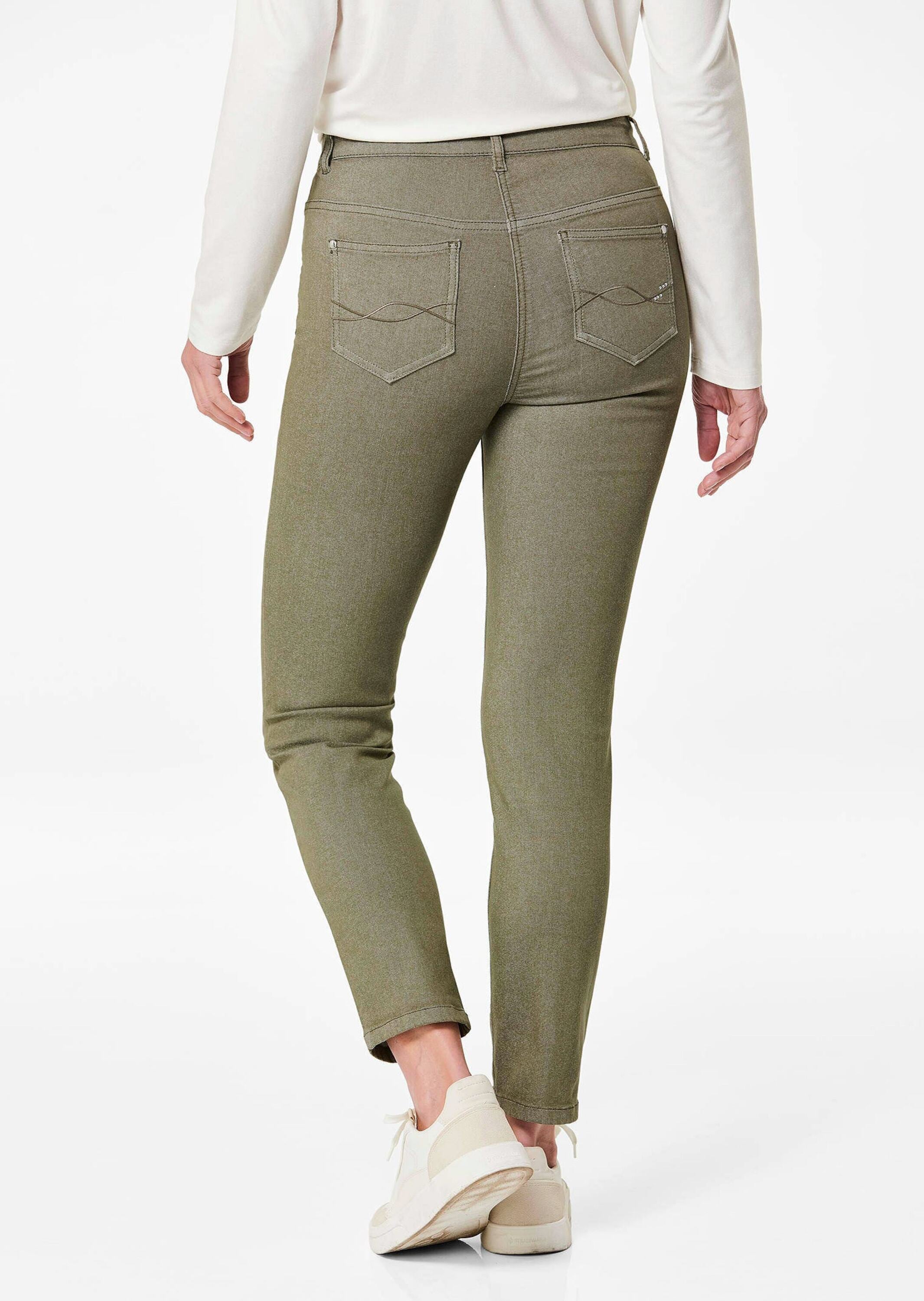 GOLDNER 7/8-Hose »Kurzgröße Schmale Stretchhose BELLA«