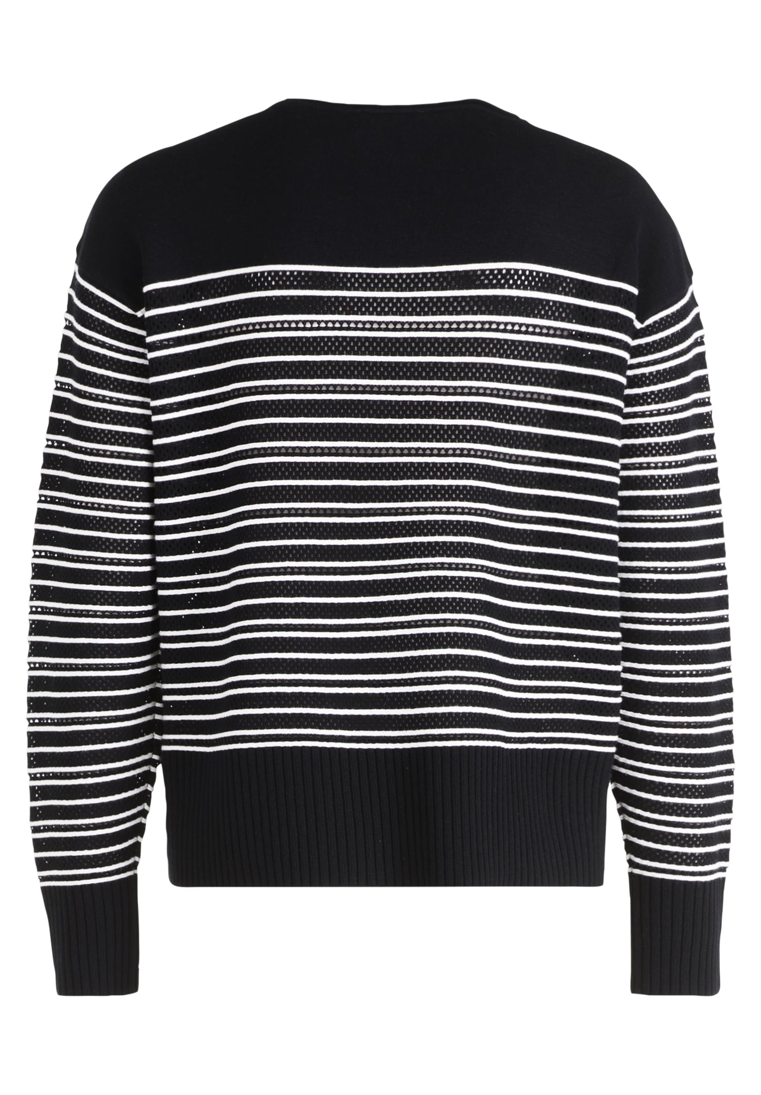Betty Barclay Rundhalspullover »Basic-Strickpullover mit Streifen«
