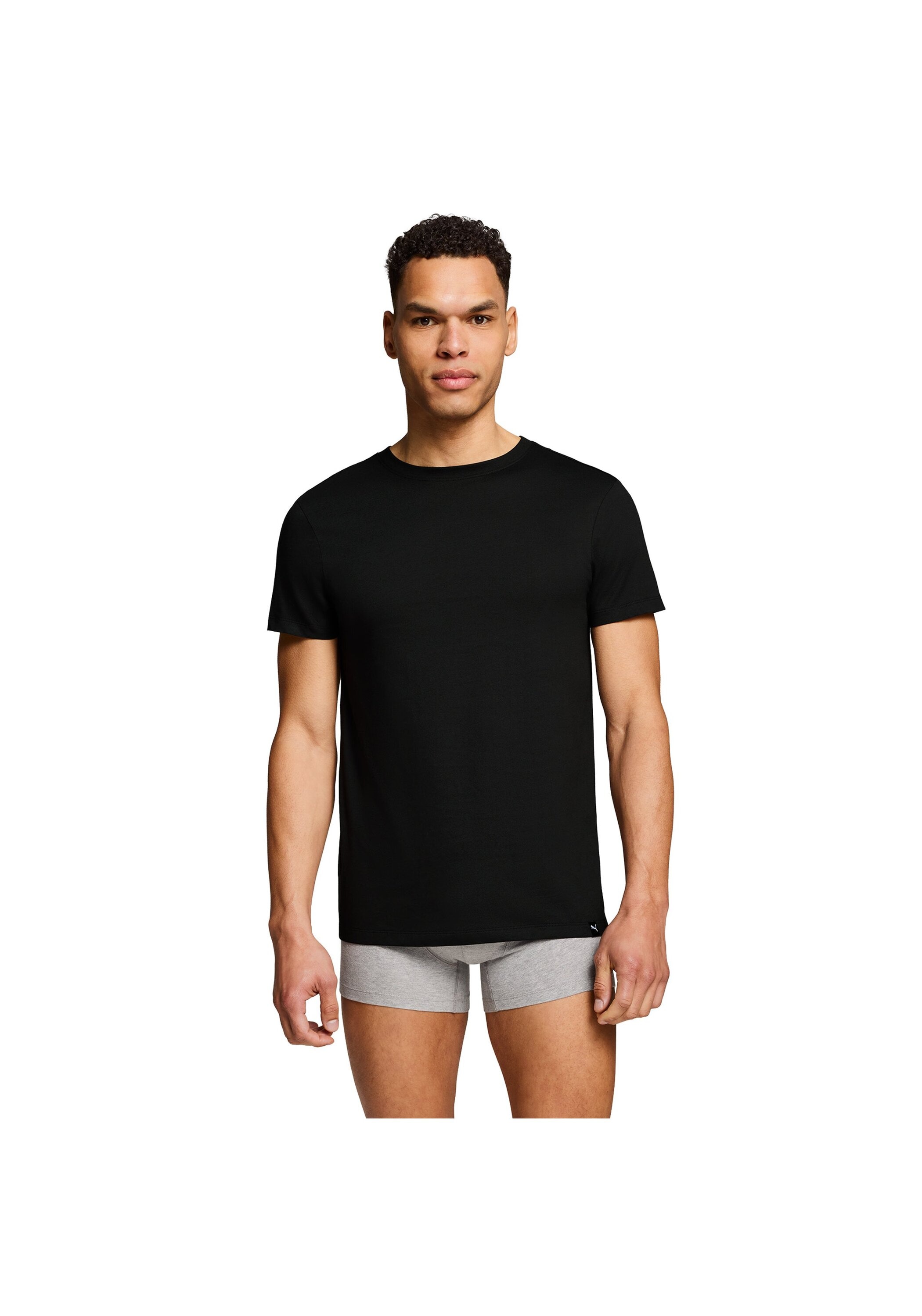 PUMA T-Shirt »T-Shirt Crew Neck Tee 2P 2er Pack« 2