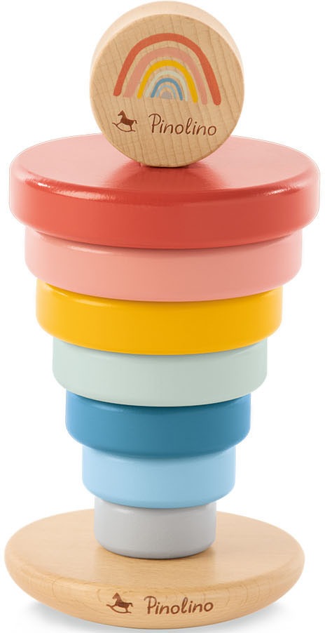 Pinolino® Stapelspielzeug »Stapelturm Ruby«, aus Holz; FSC®- schützt Wald - weltweit