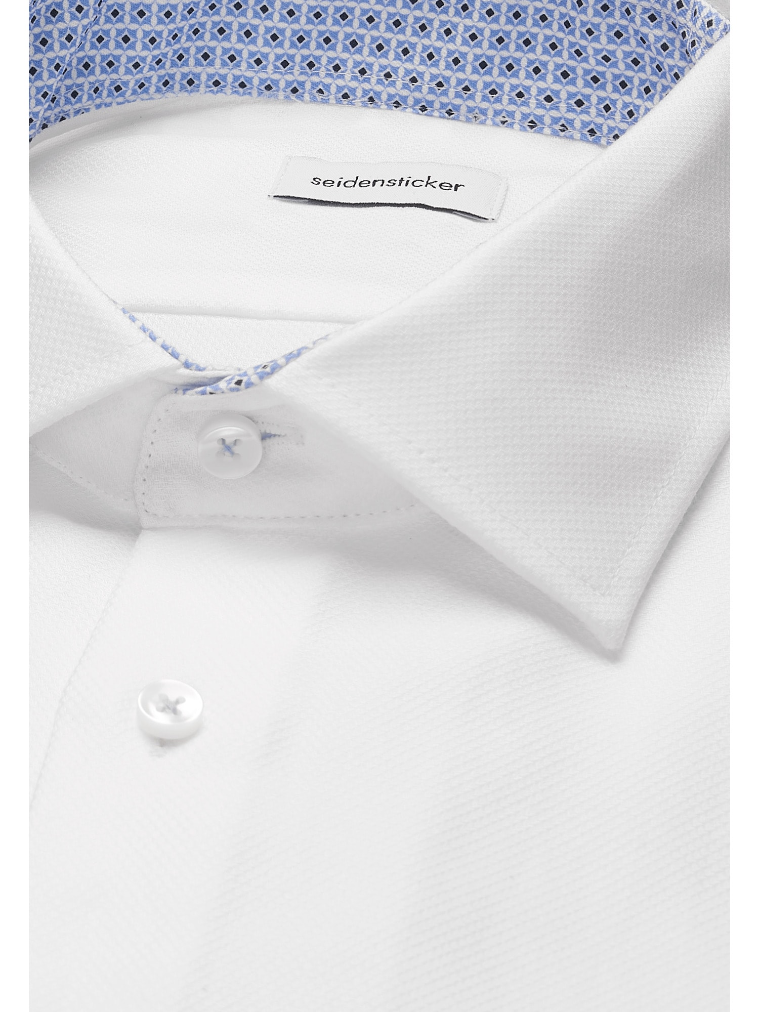 seidensticker Businesshemd »Slim« Slim 1/1 Kentkragen Uni