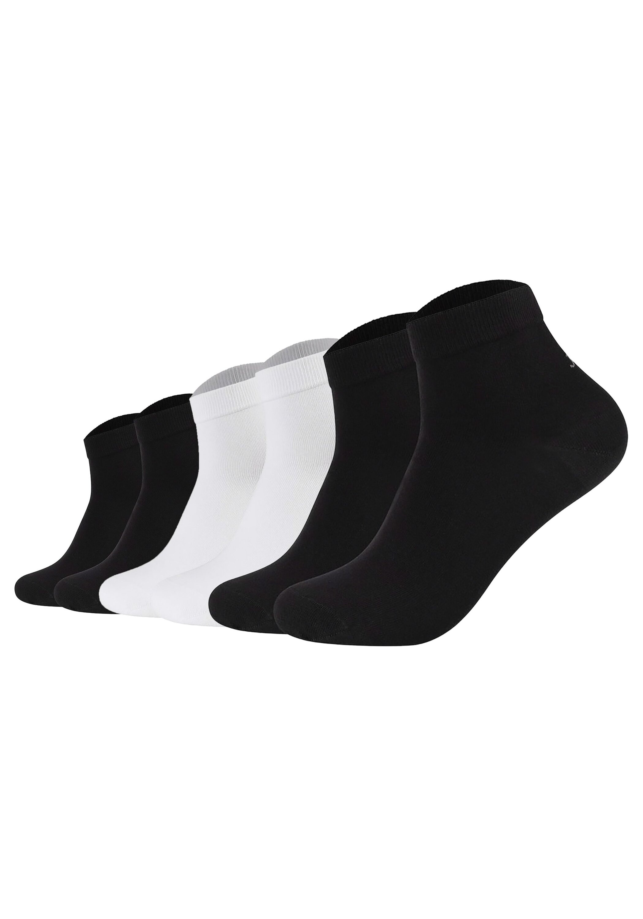 JOOP! Kurzsocken »Socken Unisex premium essential organic cotton Quarter 6p 6er Pack« 6 Paar tlg.