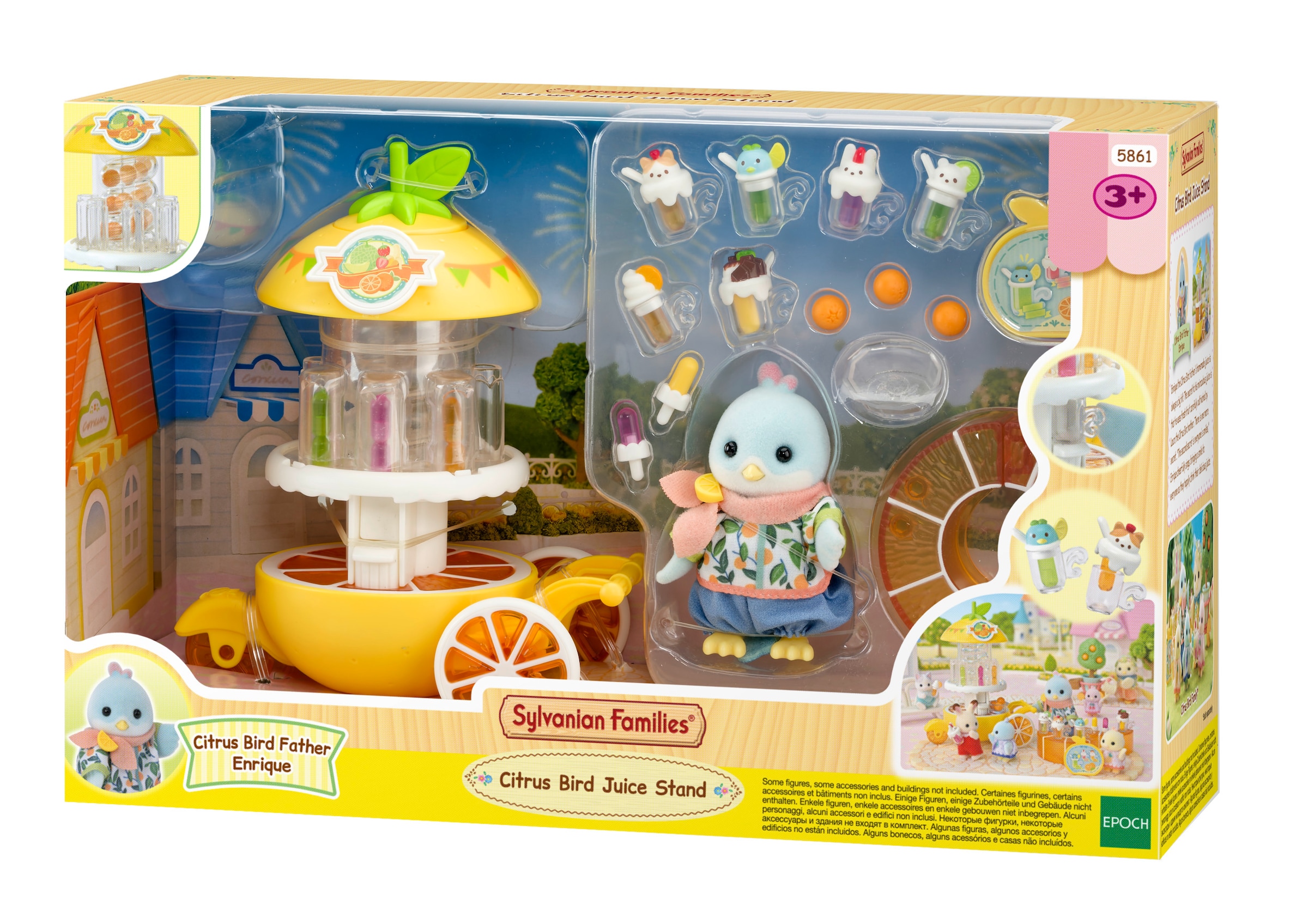 Sylvanian Families Spielwelt »Zitronenvogel Saftbar Spielset (5861)«