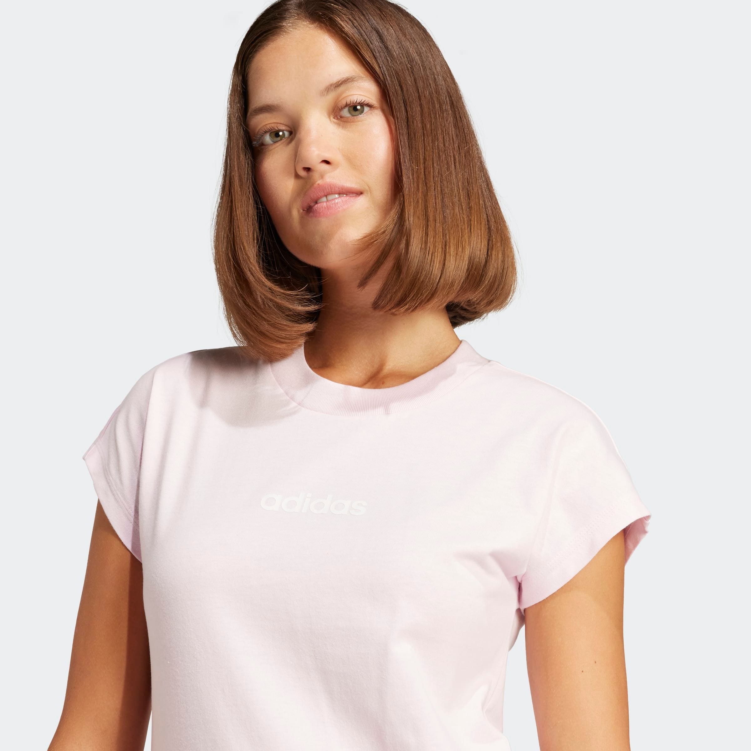 adidas Sportswear T-Shirt »W LIN SJ T«, Basic T-Shirt aus weichem Material
