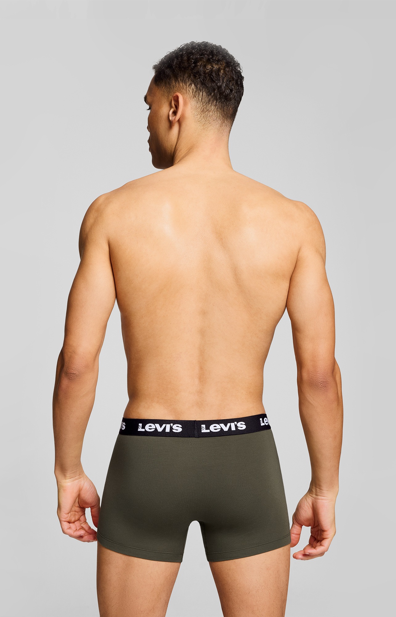 Levi's® Boxershorts »LEVIS MEN REPEAT LOGO BOXER BRIEF« 2er Pack,  ohne Eingriff, Logobund, elastisch