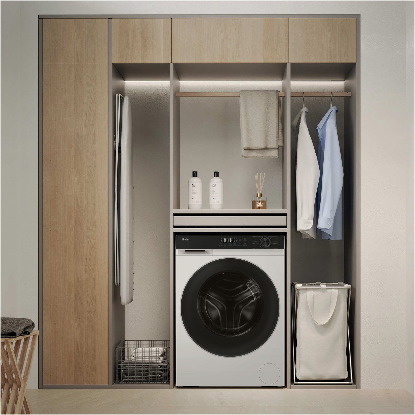 Haier Waschmaschine G3 Serie »HW100-BP14637« 10 kg 1400 U/min Smart AI Automatikprogramm