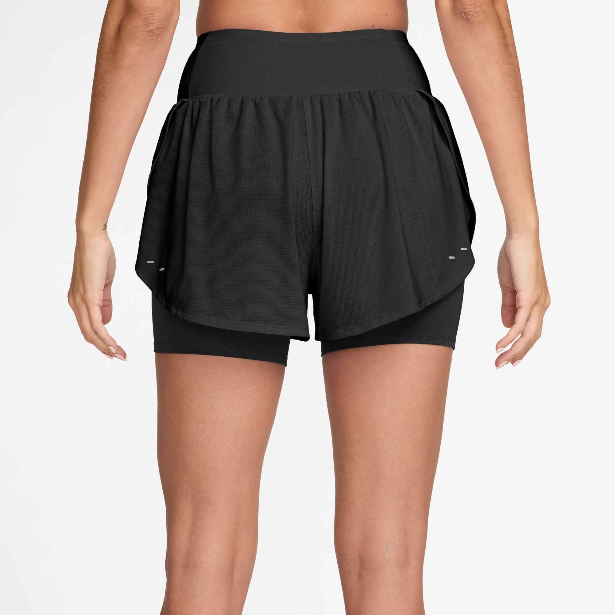 Nike Laufshorts »W NK TEMPO FLW MSH DF 2N1 SHRT«  ohne Verschluss, aus Mesh, mit Dri-FIT Technologie