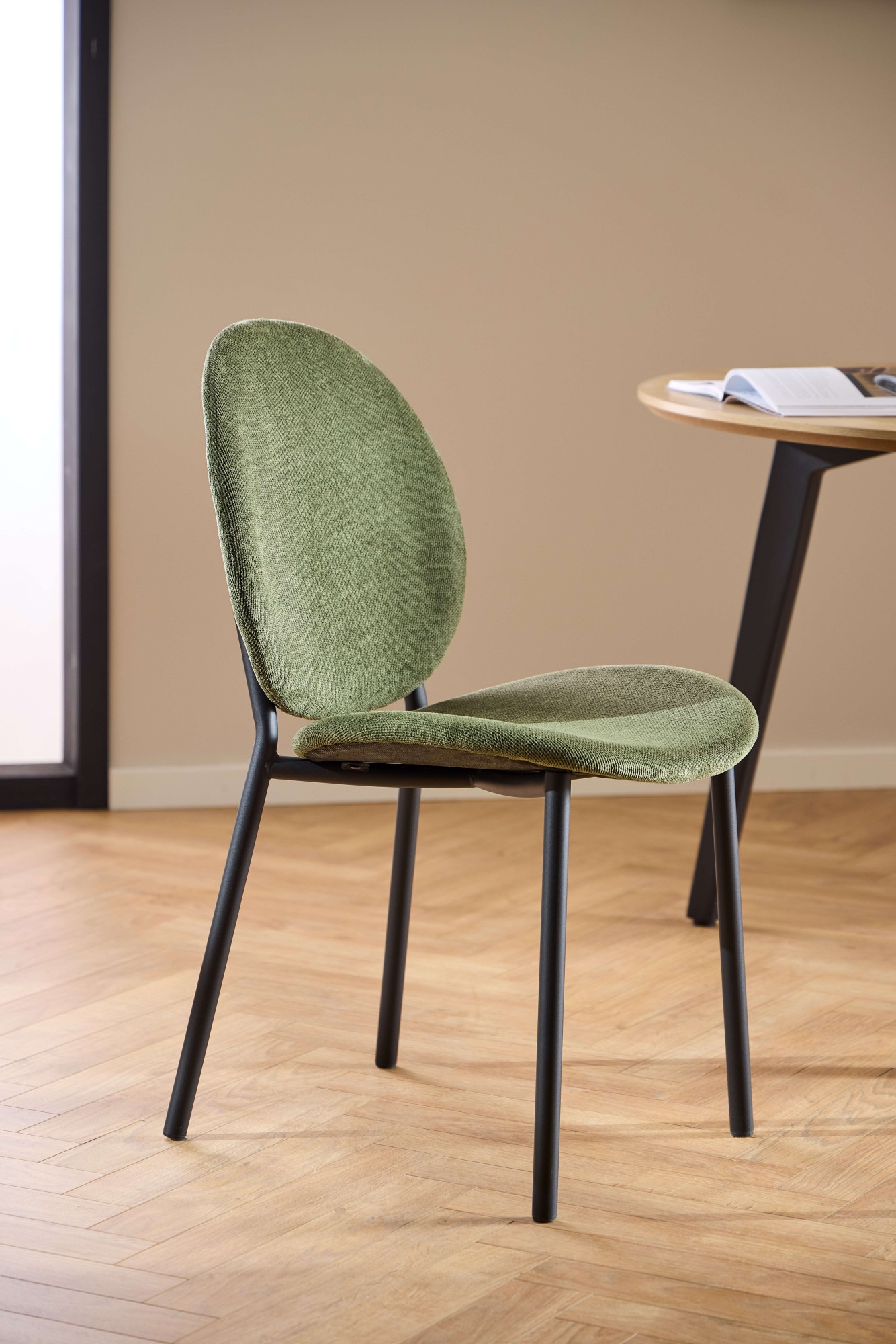 ACTONA GROUP Esszimmer-Set »Essgruppe, Speisetisch mit Wohnzimmerstühlen«, (Set, 5 St., 1x Tisch + 4x Stühle), 1x Tisch + 4x Stühle