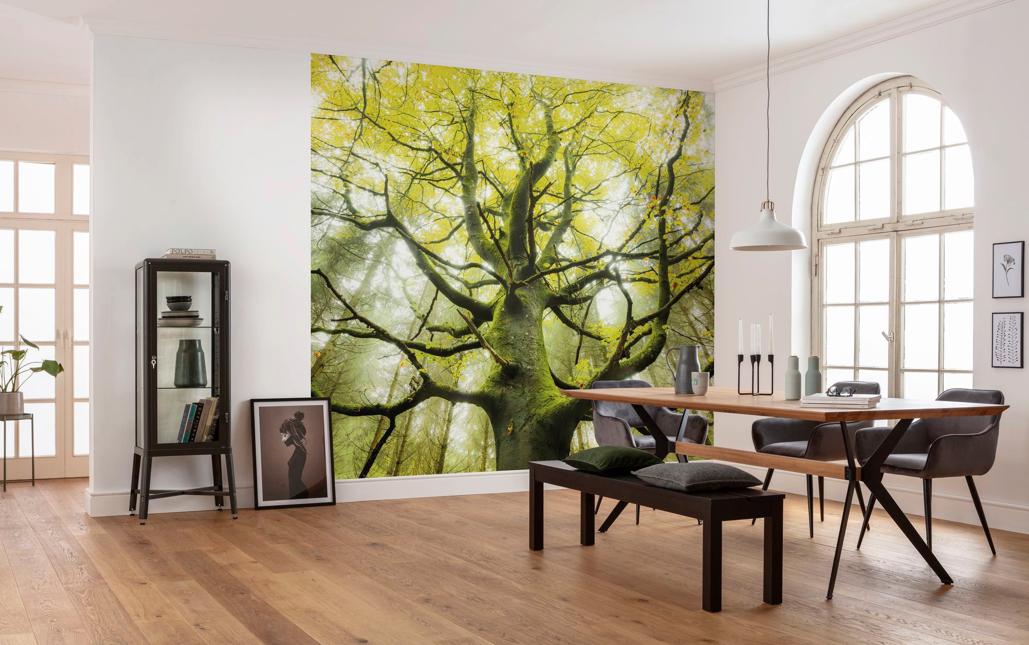 Komar Vliestapete »Digitaldruck Vlies - Der Traumbaum - Größe 450 x 280 cm«, bedruckt, Wohnzimmer, Schlafzimmer