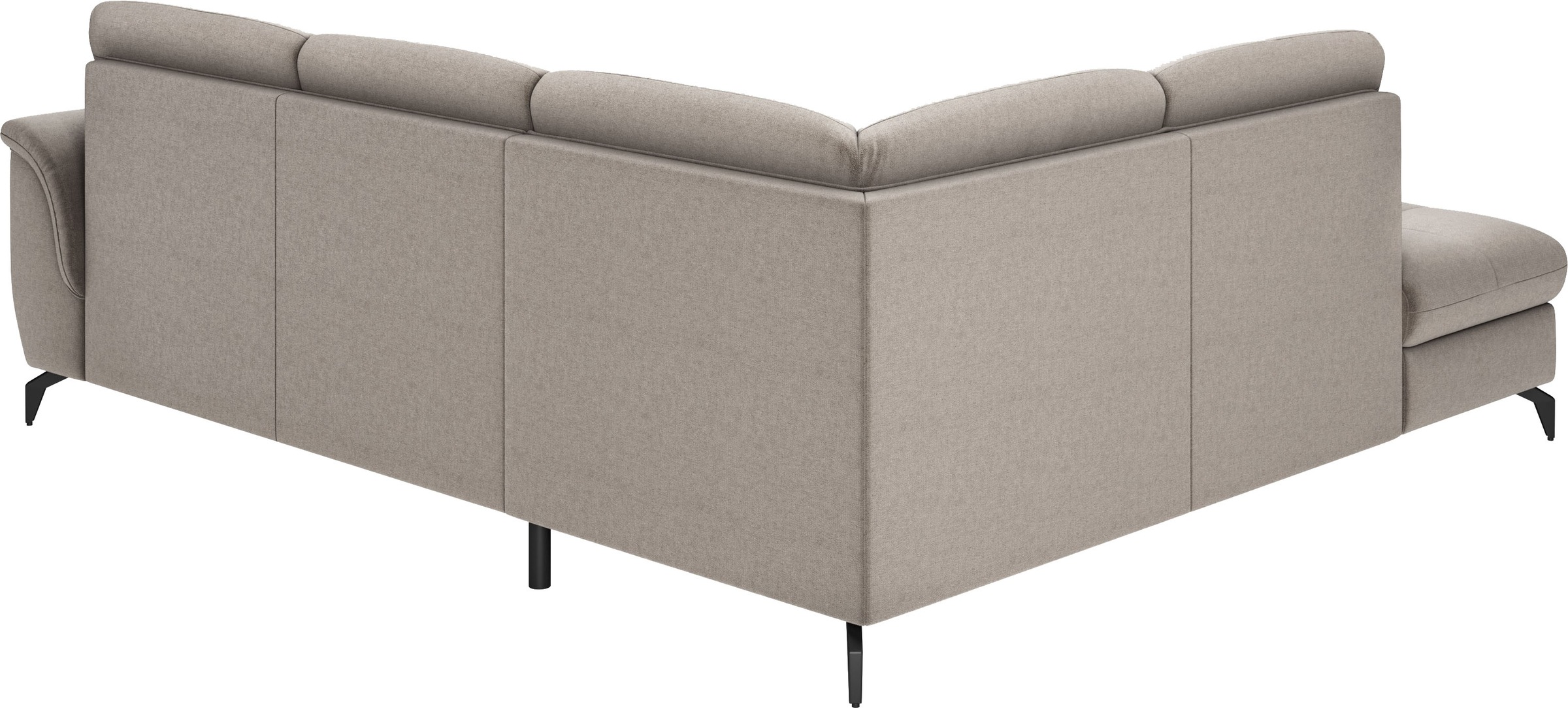 sit&more Ecksofa »Zora L-Form«, wahlweise mit Bettfunktion und Bettkasten