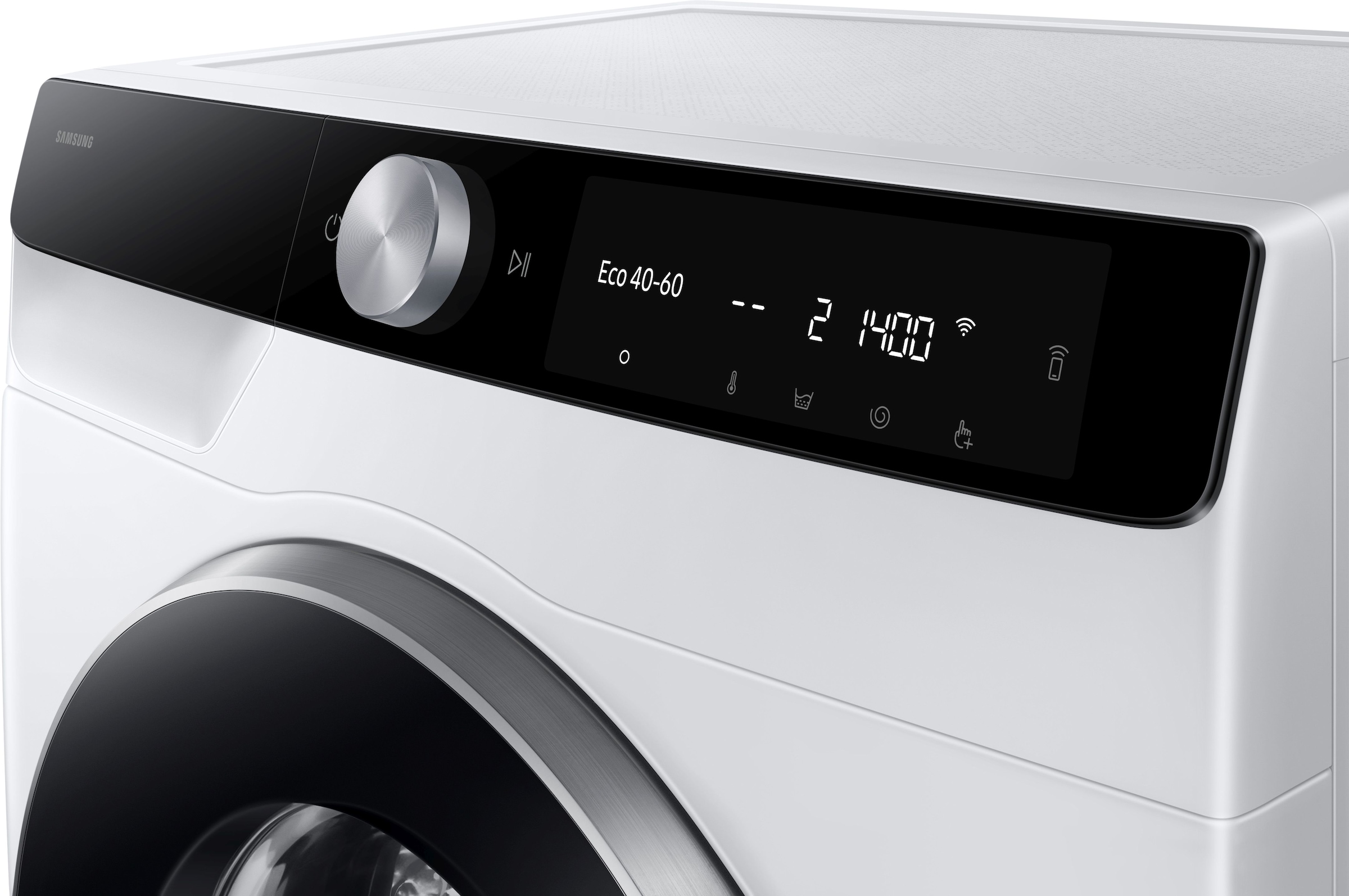 Samsung Waschmaschine WW6100D SLIM »WW90DG6G94LKU2« 9 kg 1400 U/min AI Ecobubble - Effizient und schonend waschen
