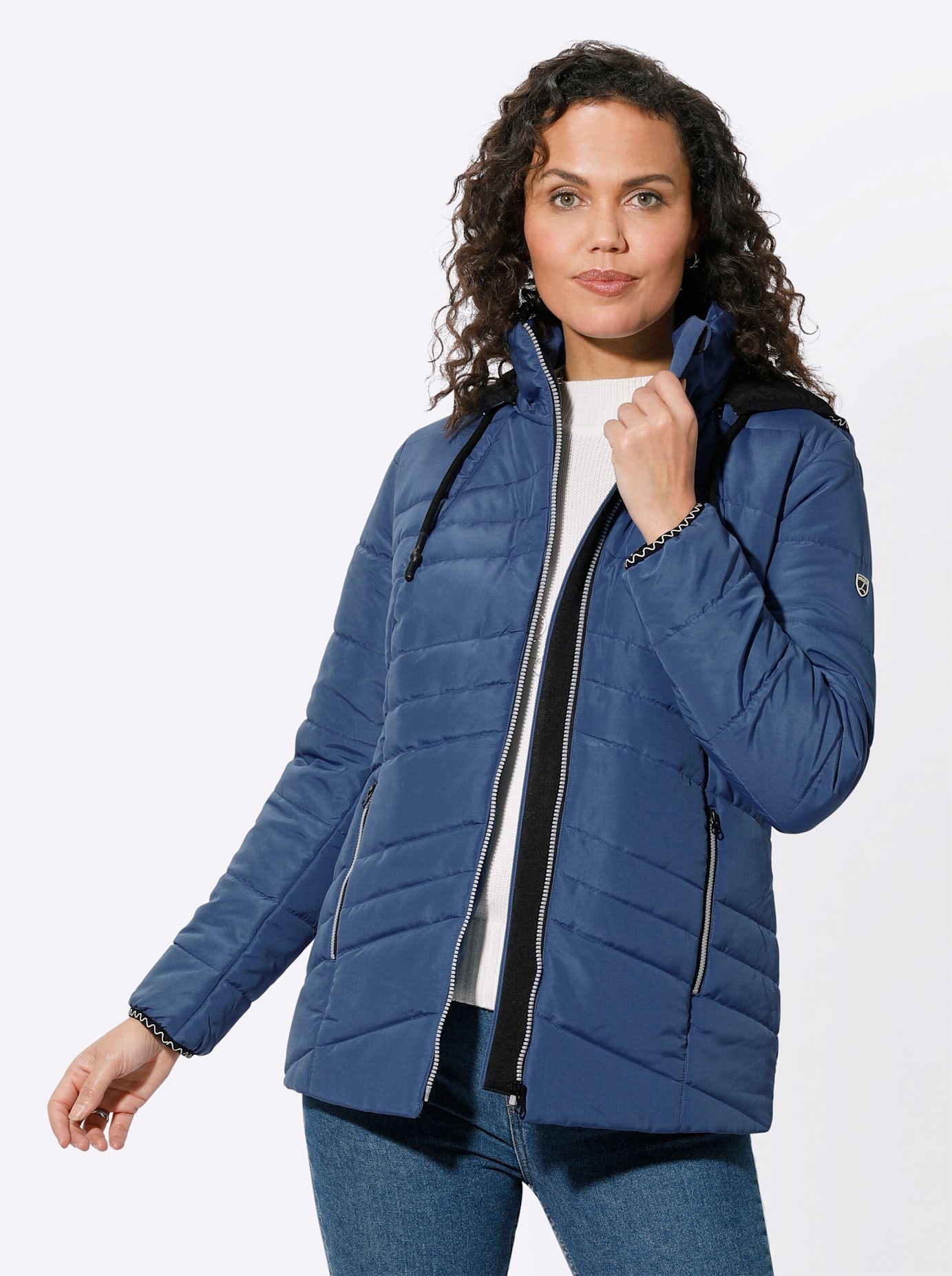 Casual Looks Steppjacke, mit Kapuze