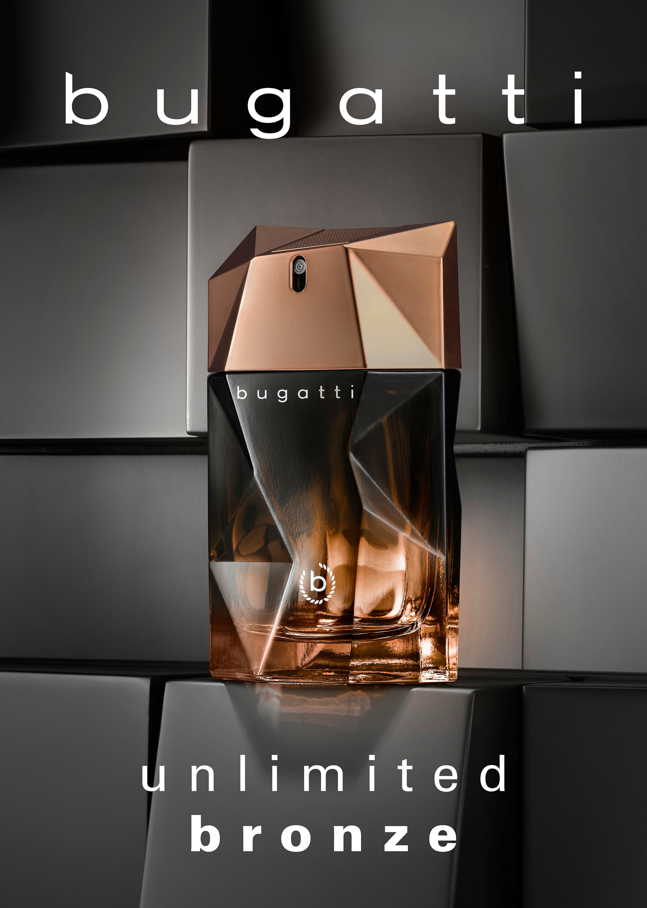 bugatti Eau de Toilette »unlimited bronze« mit flüssiger Formulierung, 100 ml Inhalt