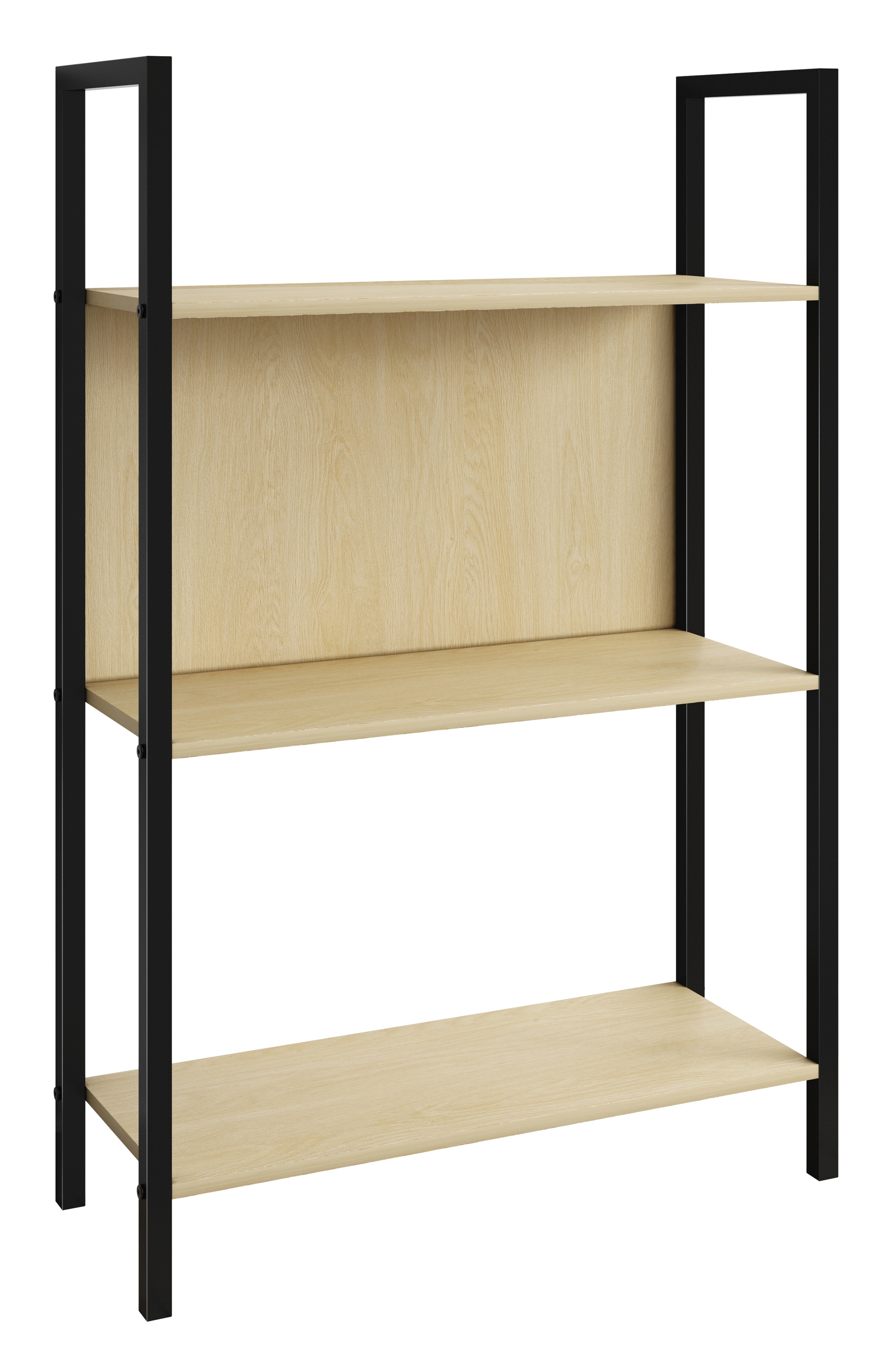 VCM Standregal »Holz Metall Stand Regal Büro Bücher Flakos 3fach«